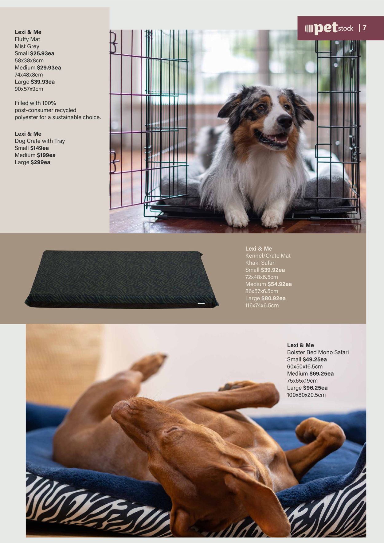 Pet Stock Catalogue from 22/04/2022