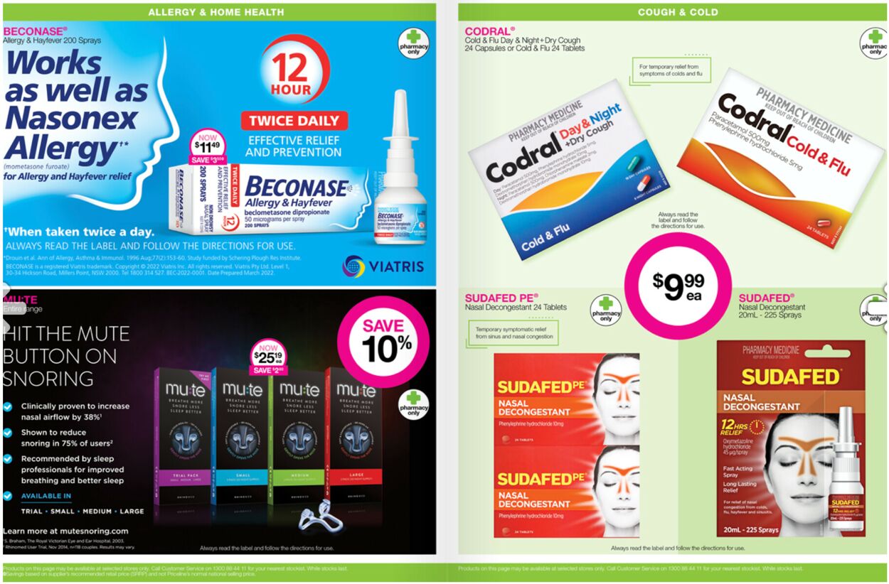 Priceline Pharmacy Catalogue from 01/09/2022