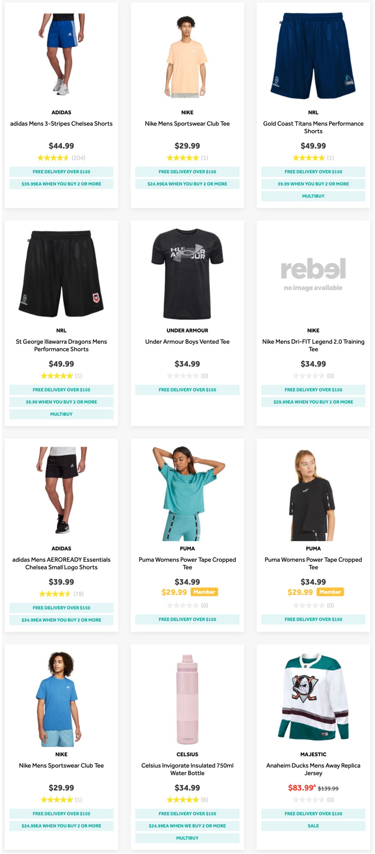 Rebel Sport Catalogue from 17/02/2022
