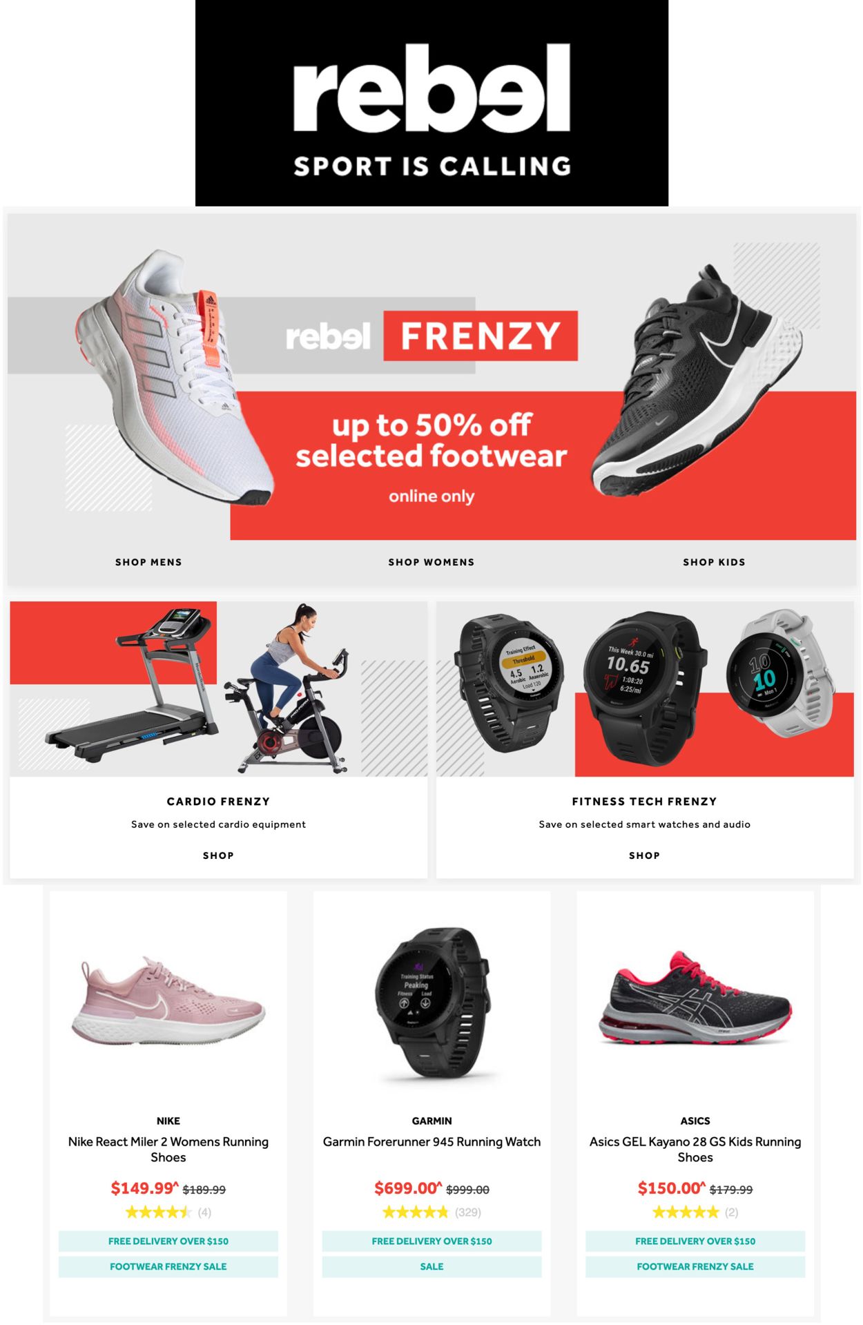 Rebel Sport Catalogue from 24/05/2022