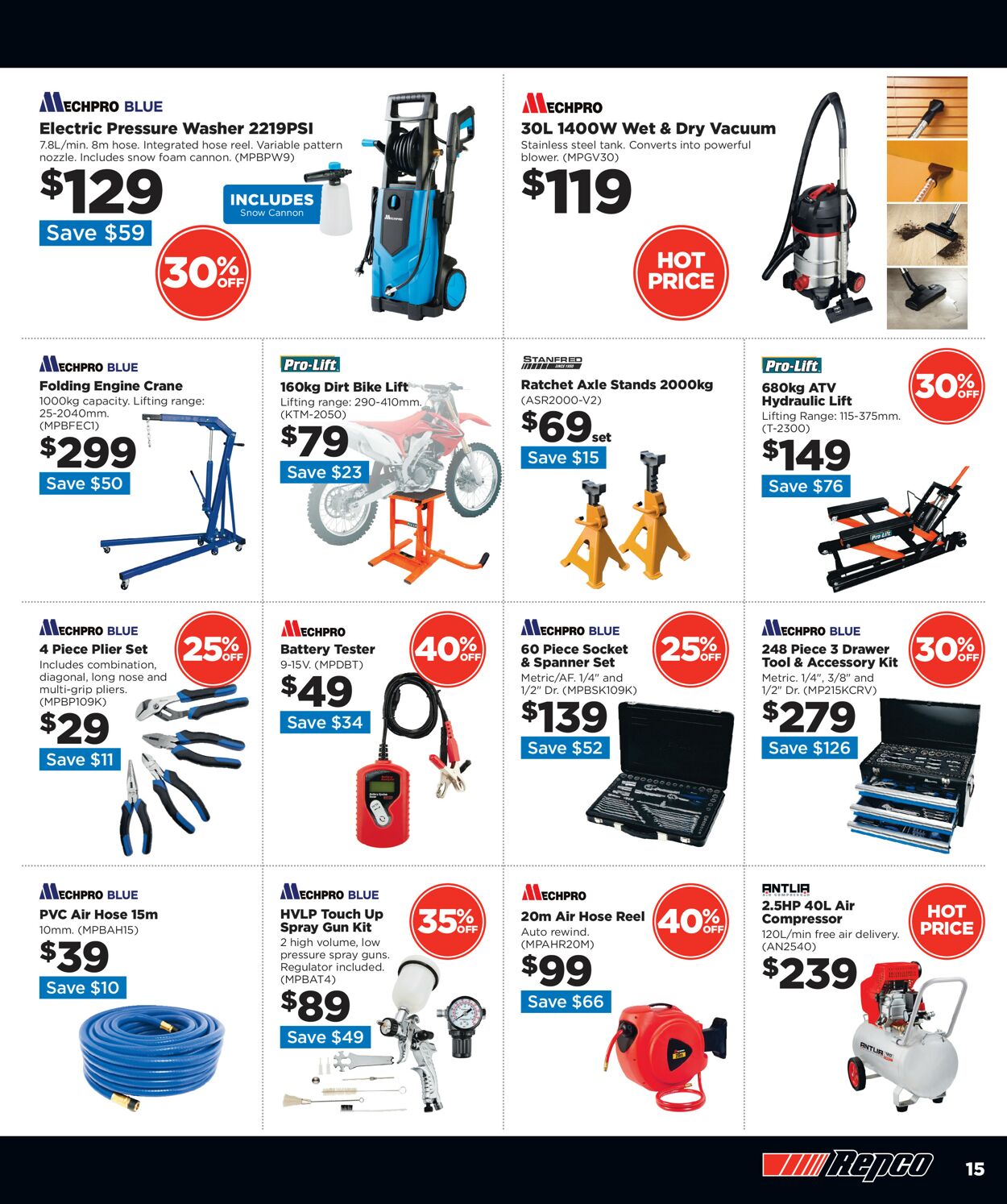 Repco Catalogue from 22/03/2023