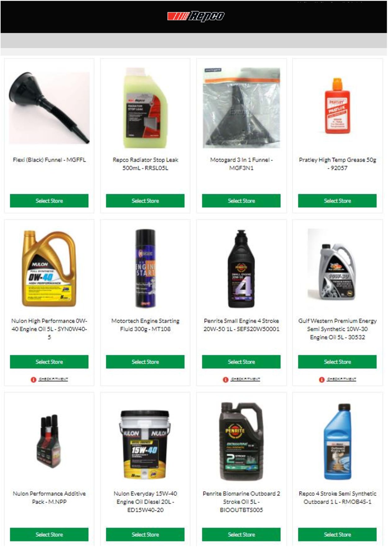 Repco Catalogue from 20/10/2021
