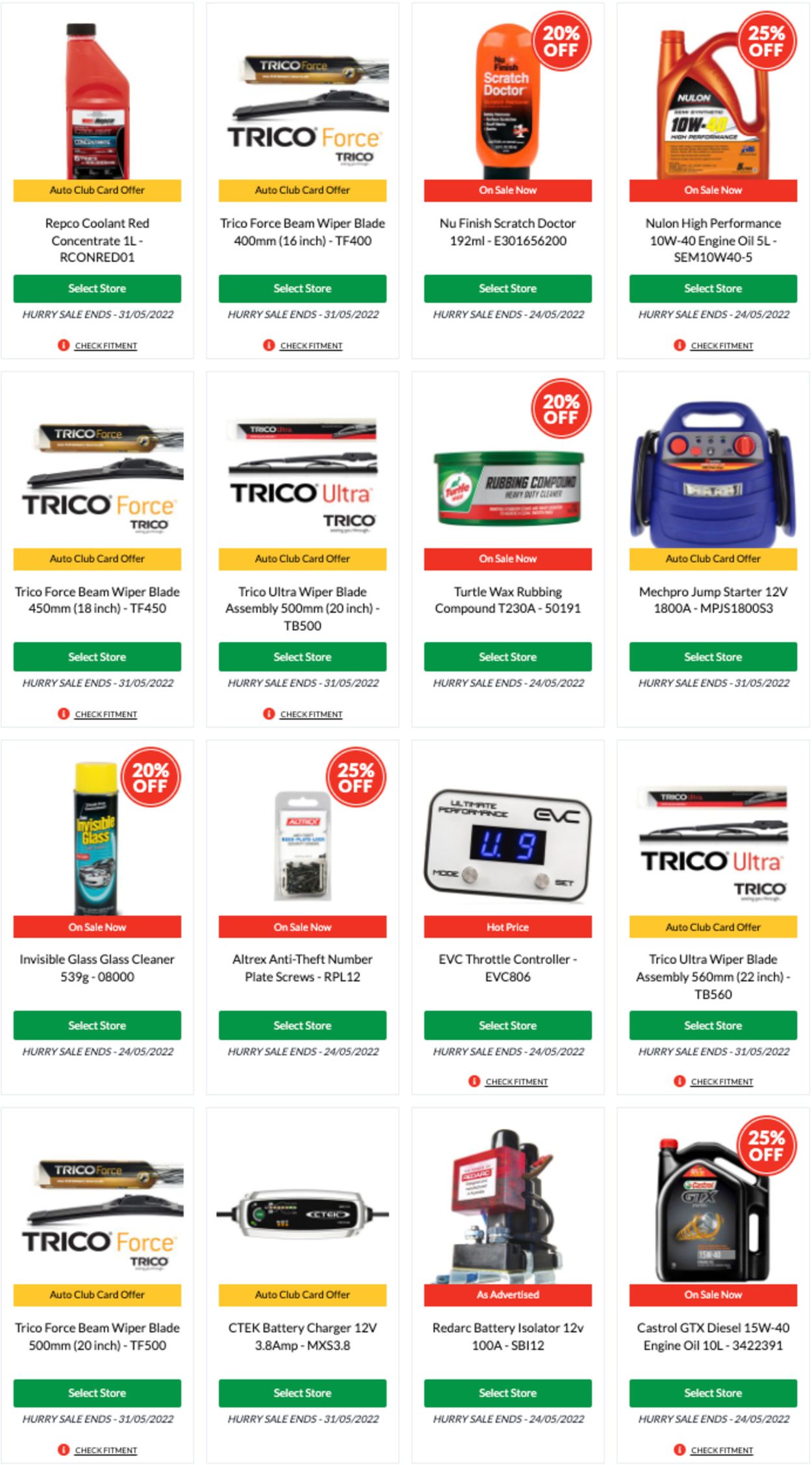 Repco Catalogue from 24/05/2022
