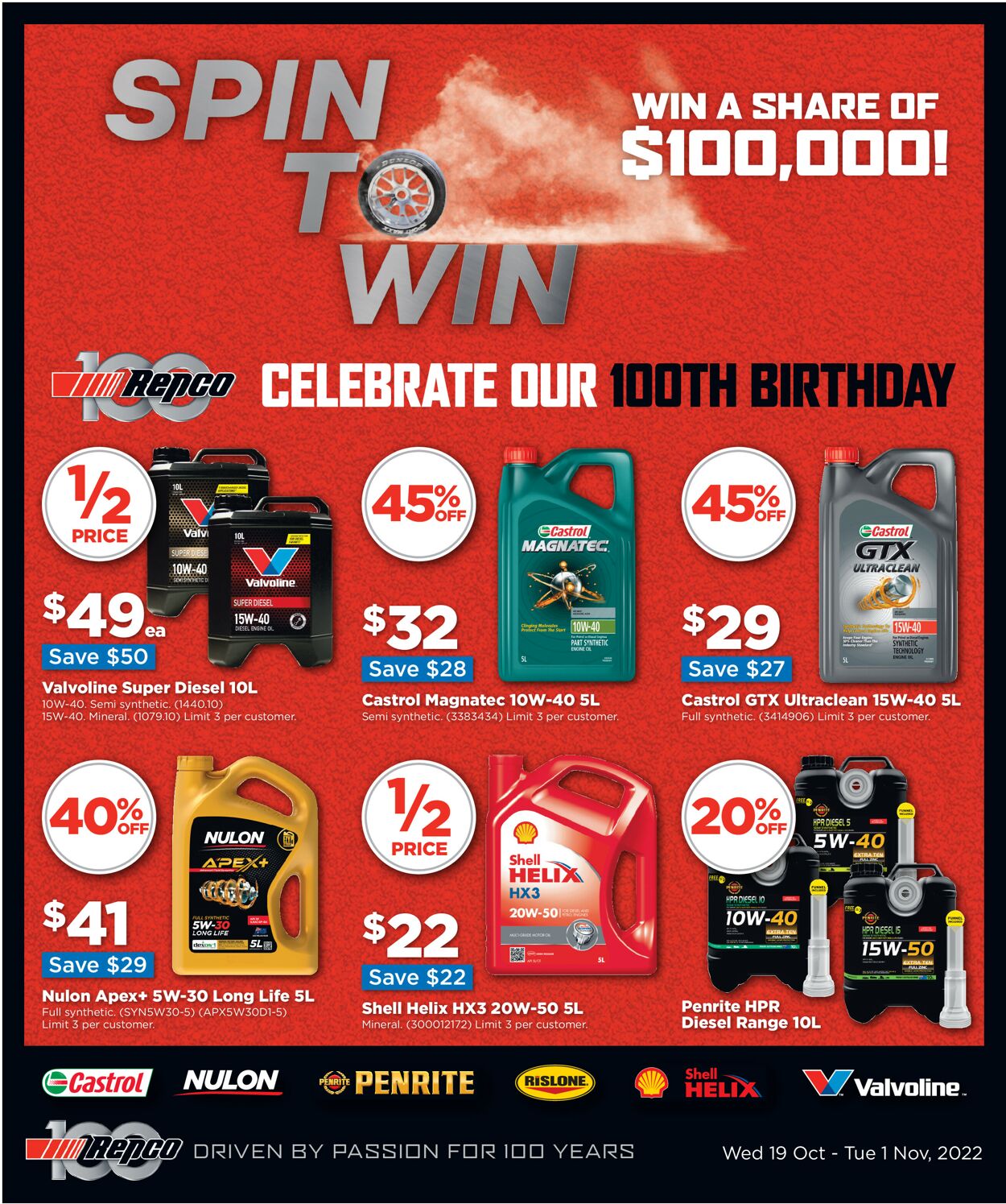 Repco Catalogue from 19/10/2022