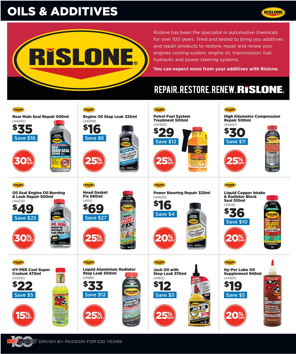 Repco Catalogue from 19/10/2022