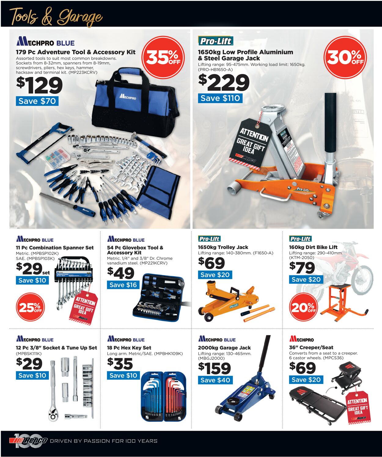 Repco Catalogue from 16/11/2022