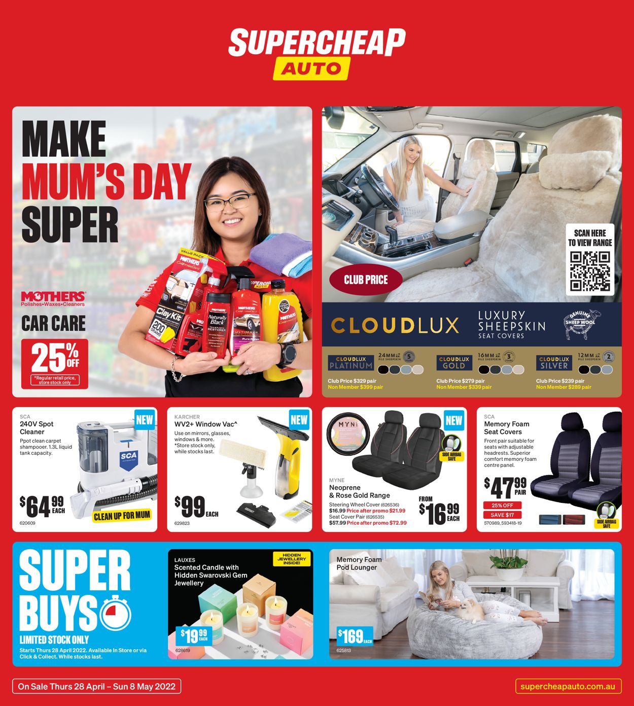 Supercheap Auto Catalogue from 28/04/2022