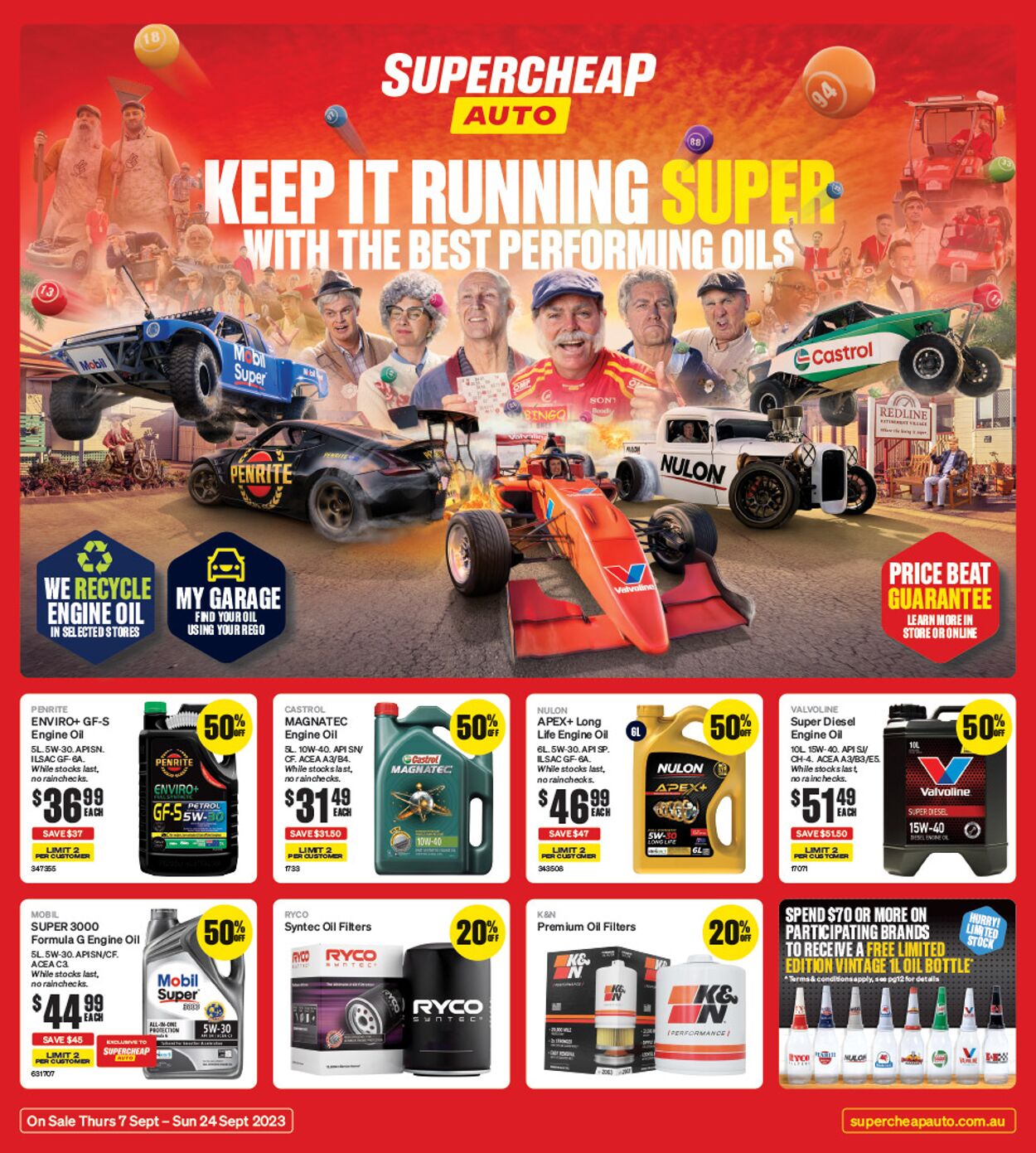 Supercheap Auto Catalogue from 07/09/2023
