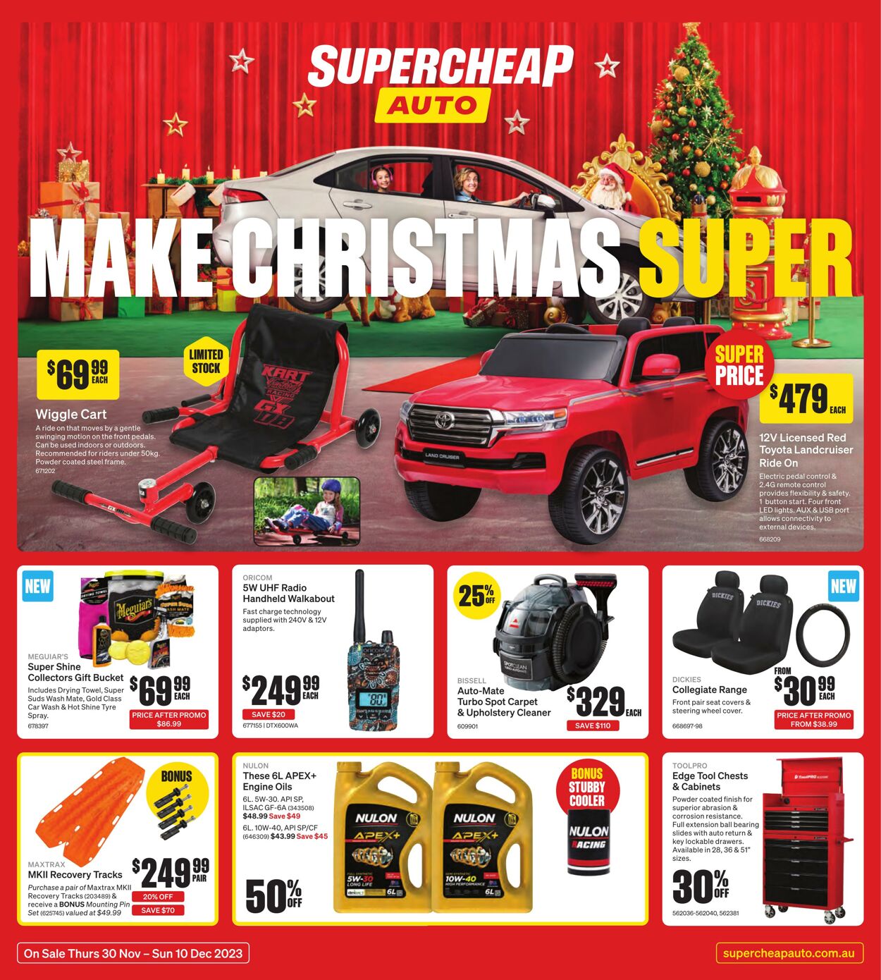 Supercheap Auto Catalogue from 30/11/2023