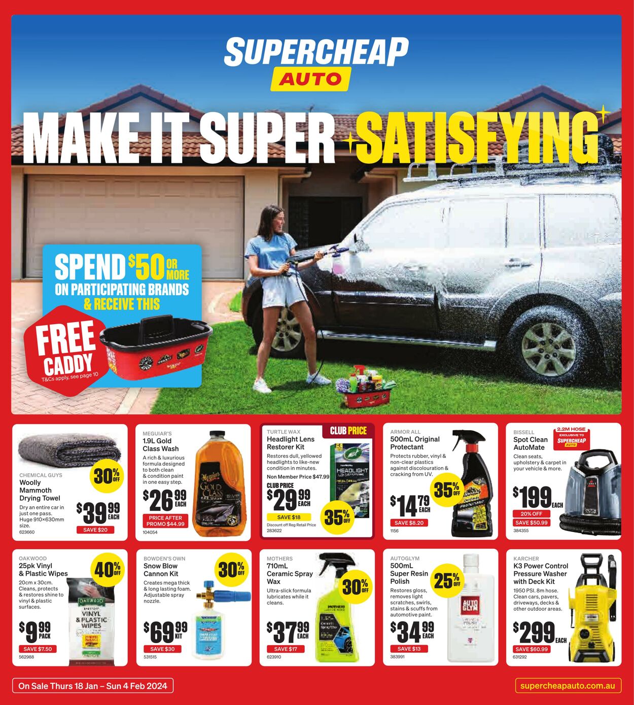 Supercheap Auto Catalogue from 18/01/2024