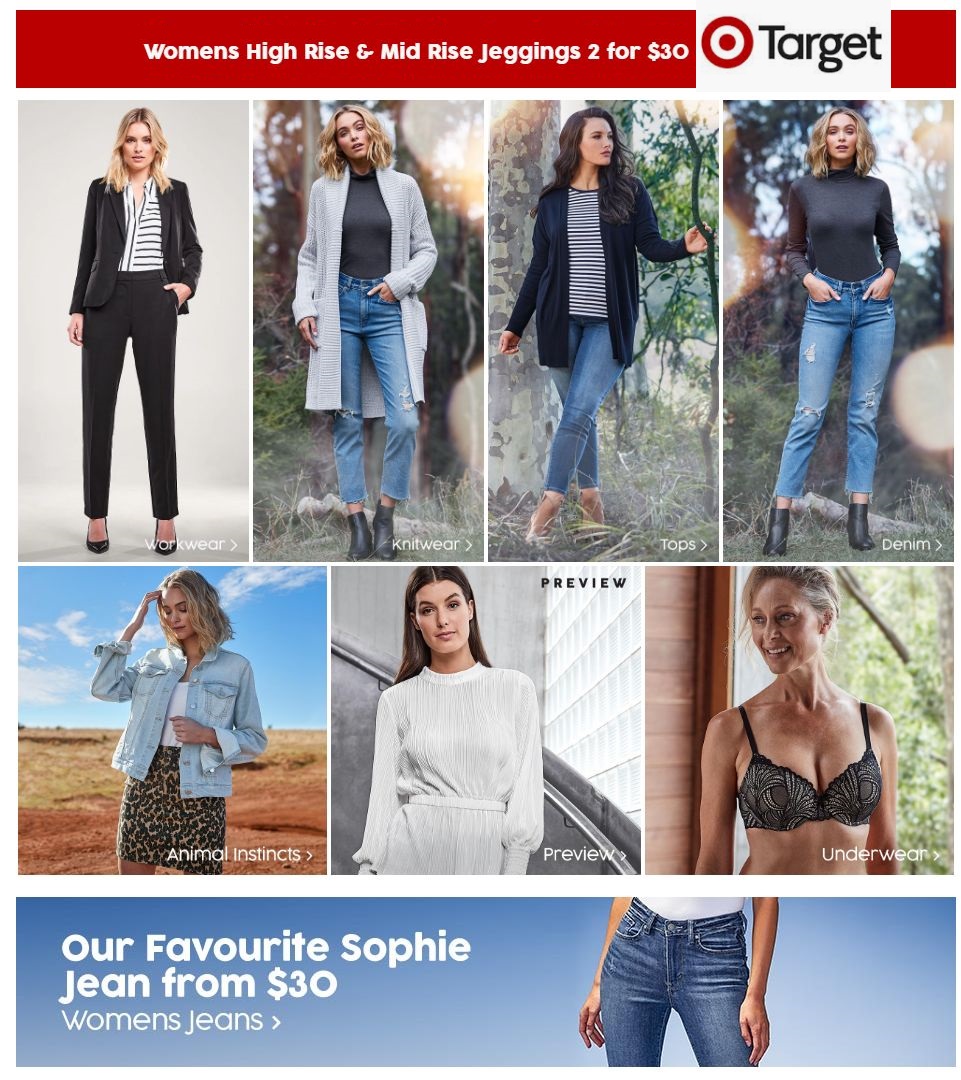 Target Catalogue from 24/07/2019