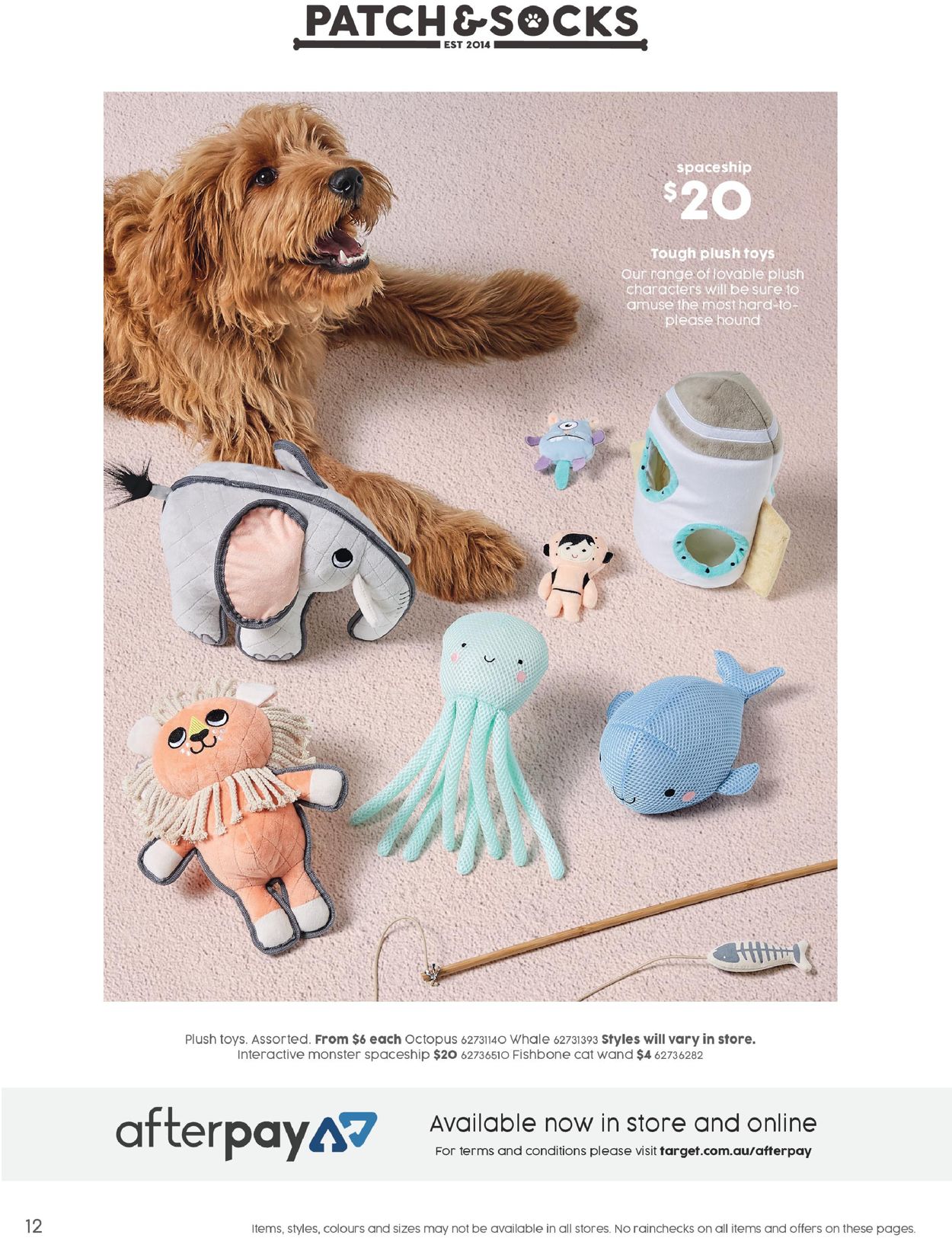 Target Catalogue from 17/10/2019