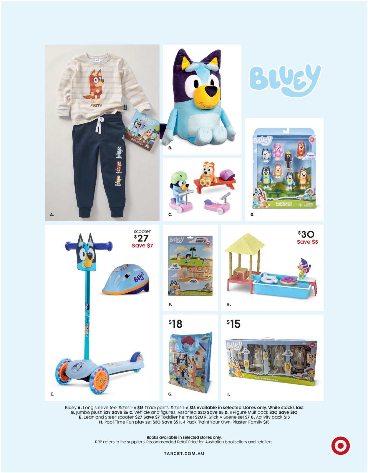Target Catalogue from 18/03/2021