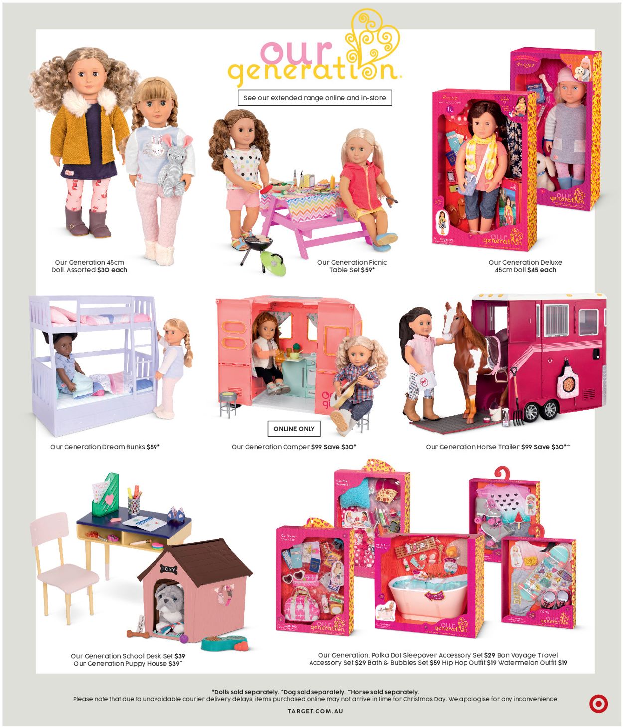 Target Catalogue from 09/12/2021