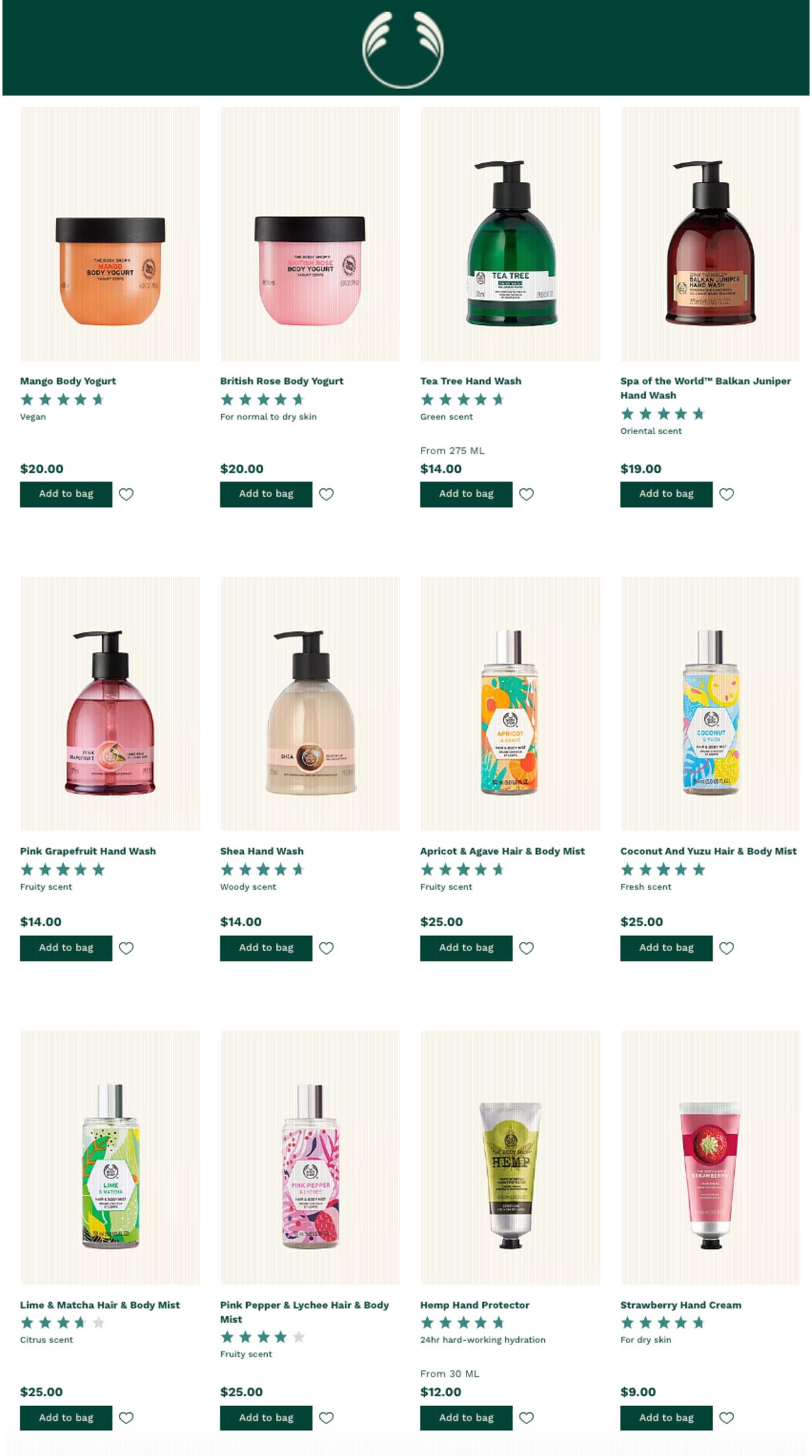 The Body Shop Catalogue from 14/07/2022