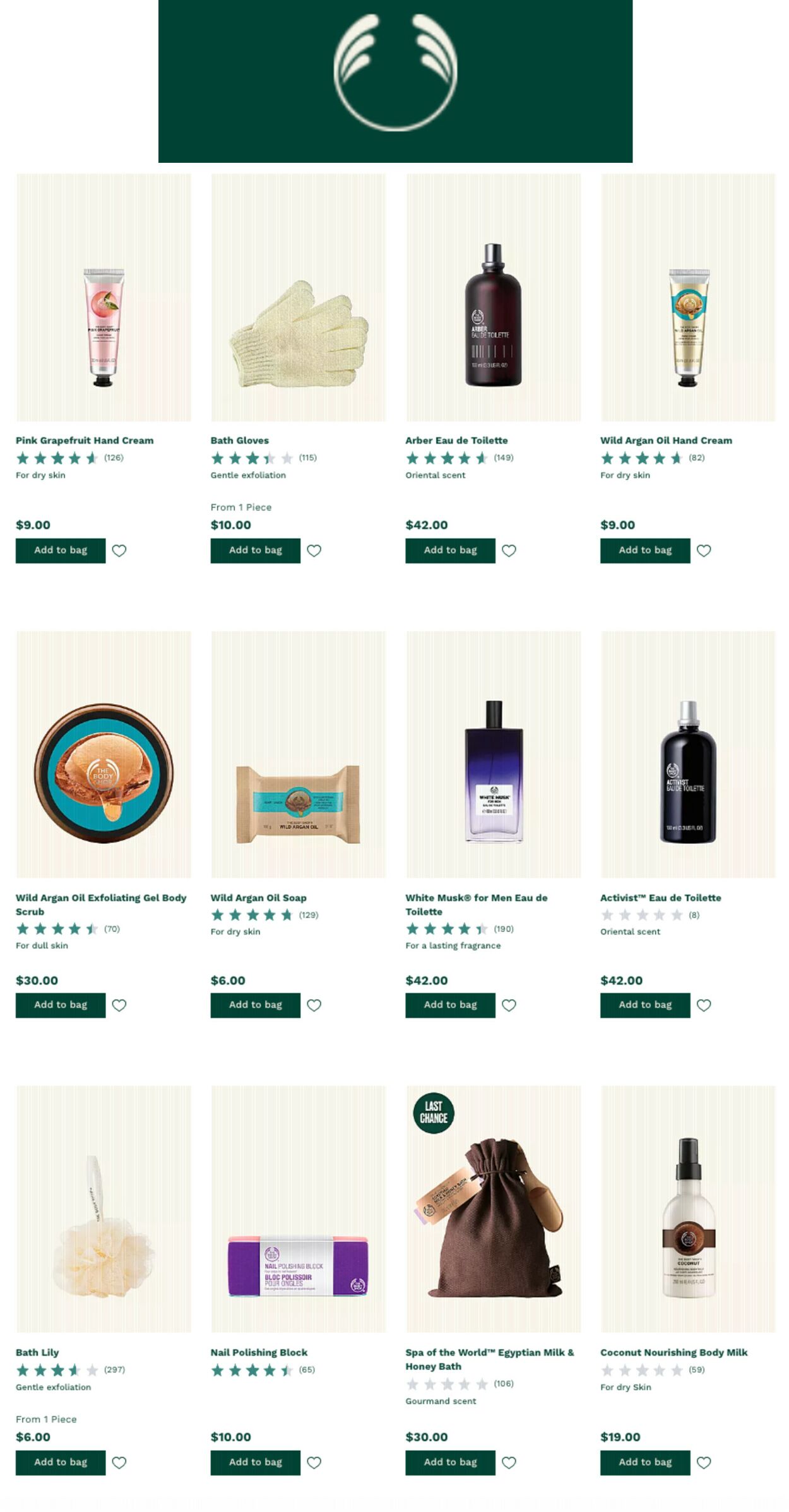 The Body Shop Catalogue from 22/09/2022