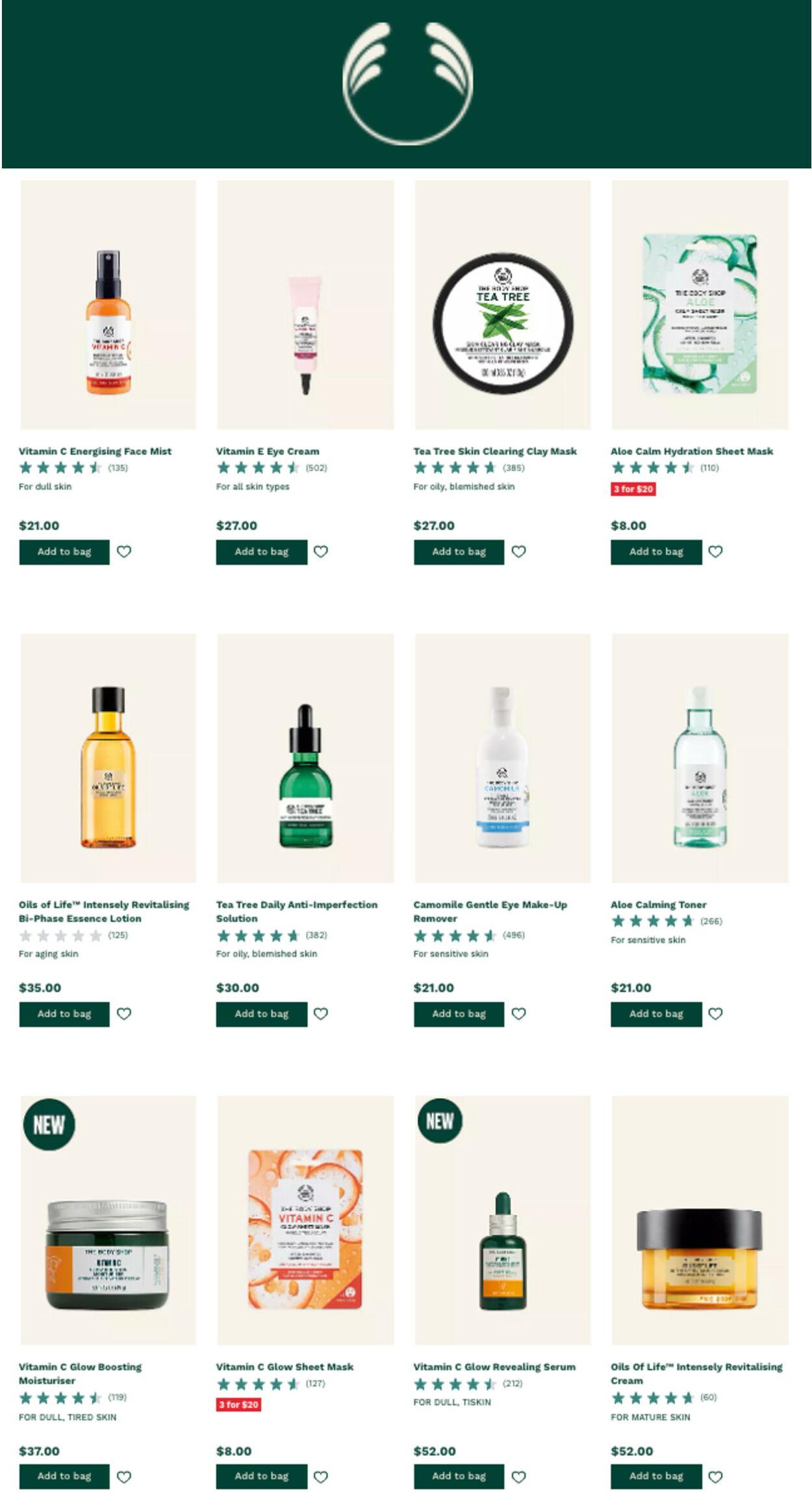 The Body Shop Catalogue from 12/10/2022