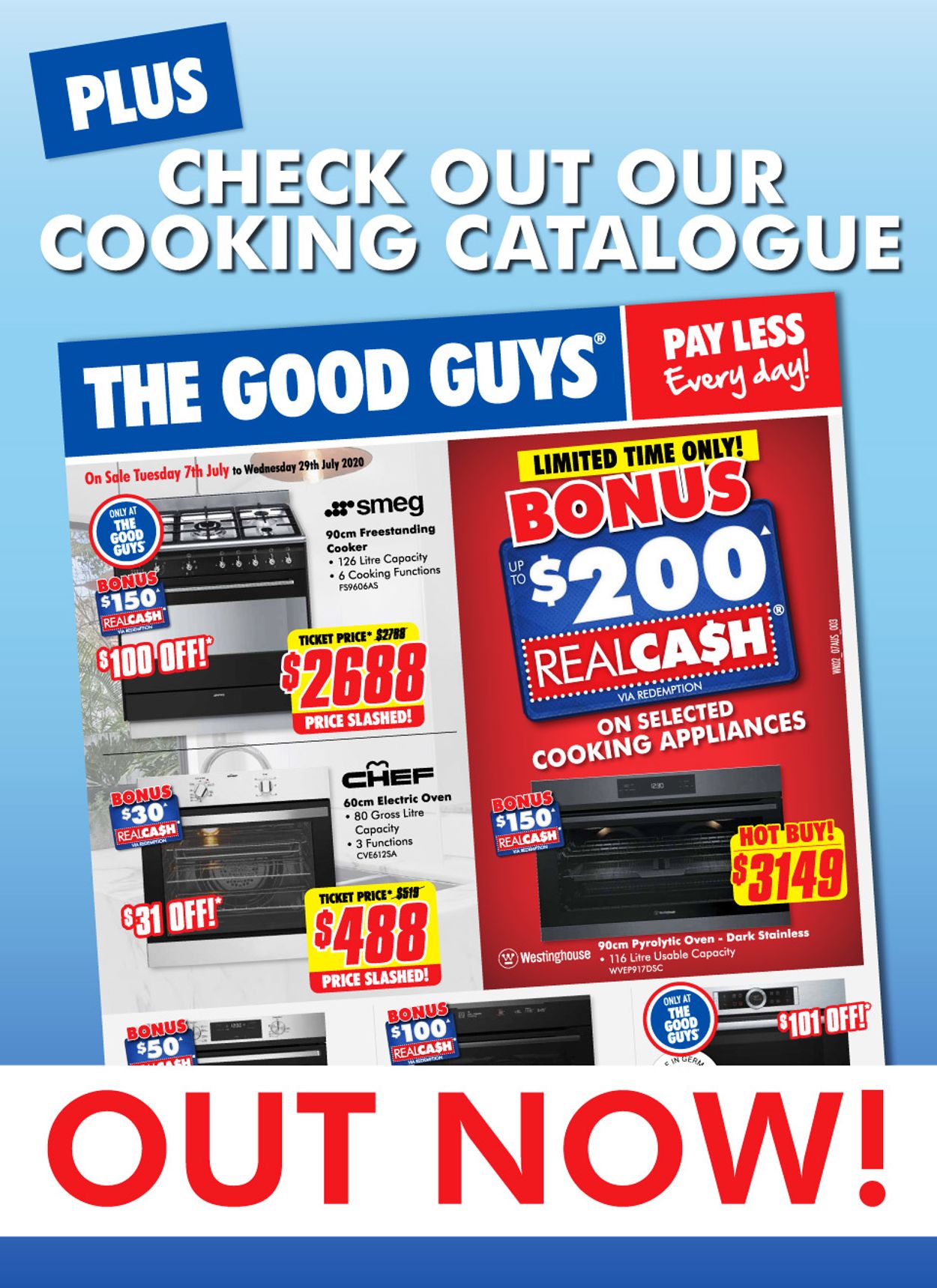 The Good Guys Catalogue from 09/07/2020