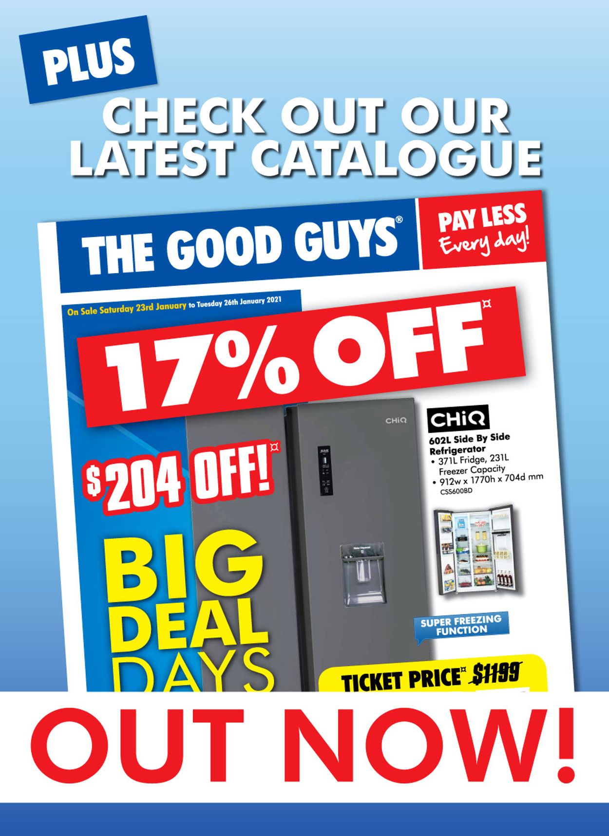The Good Guys Catalogue from 21/01/2021