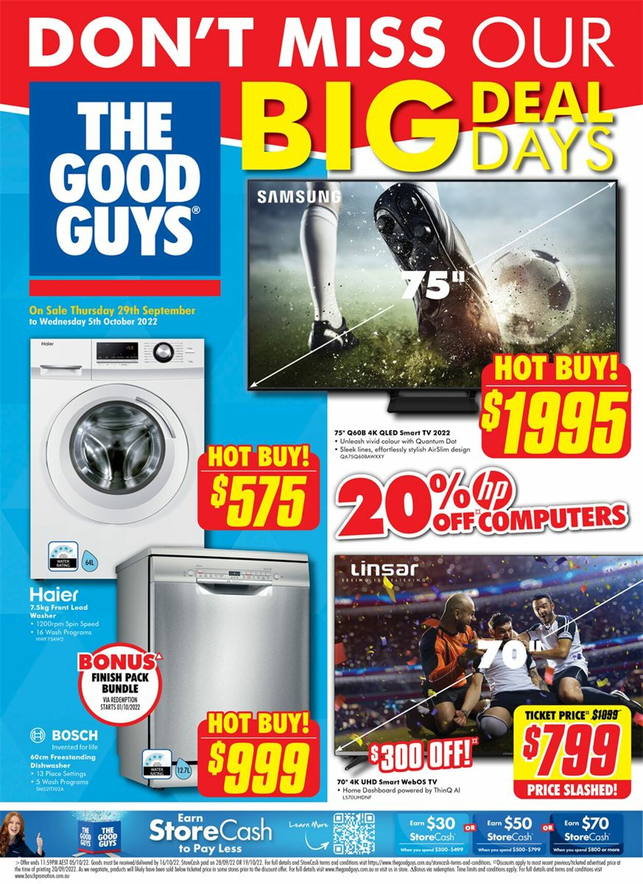 The Good Guys Catalogue from 29/09/2022