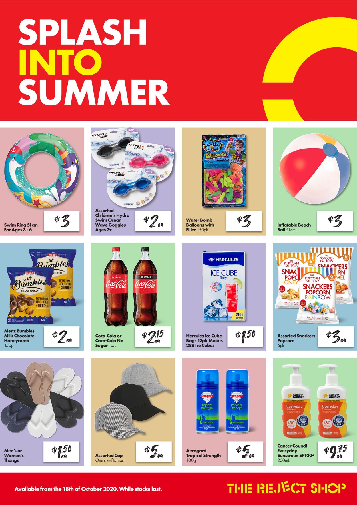 The Reject Shop Catalogue from 18/10/2020