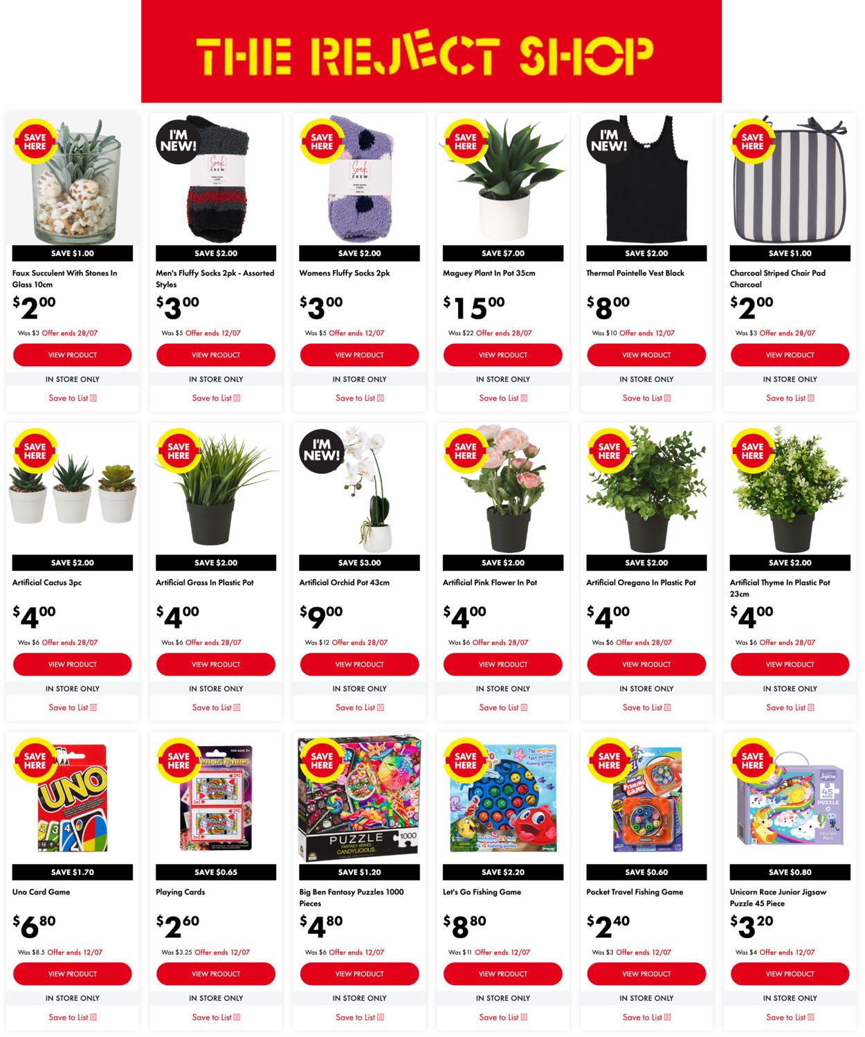 The Reject Shop Catalogue from 23/06/2022
