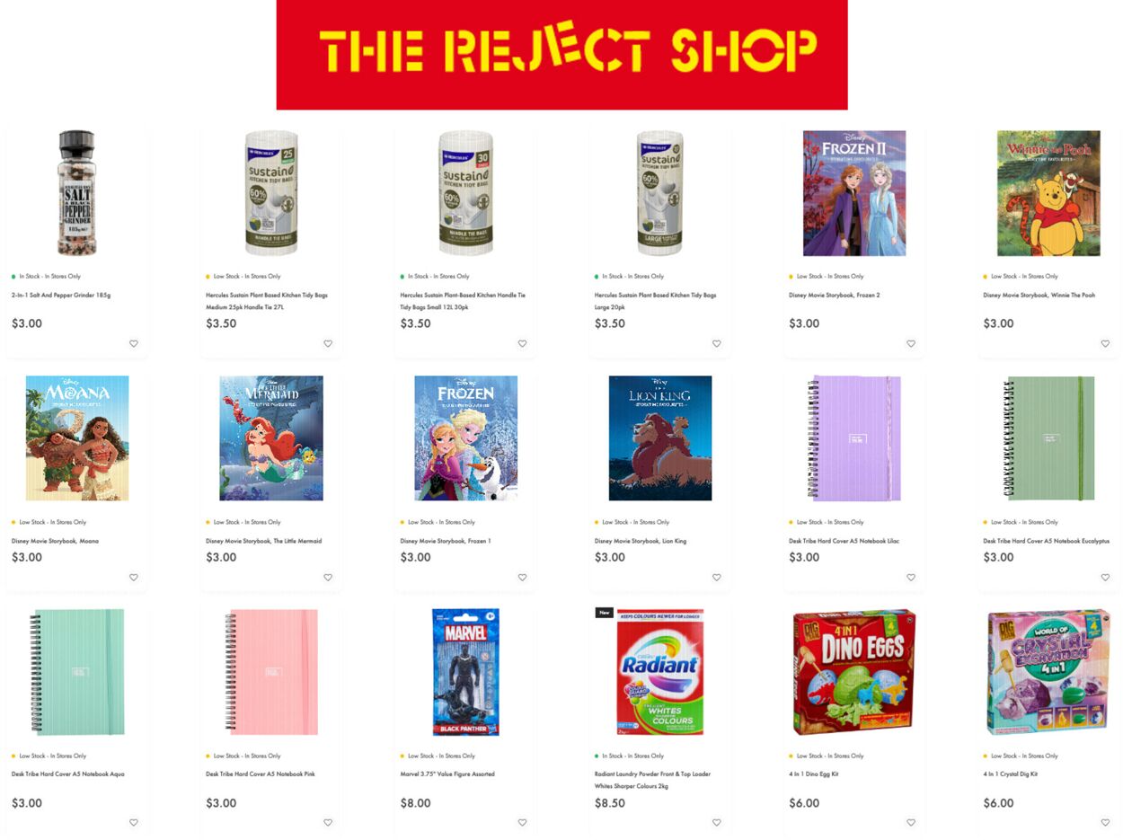 The Reject Shop Catalogue from 11/10/2022