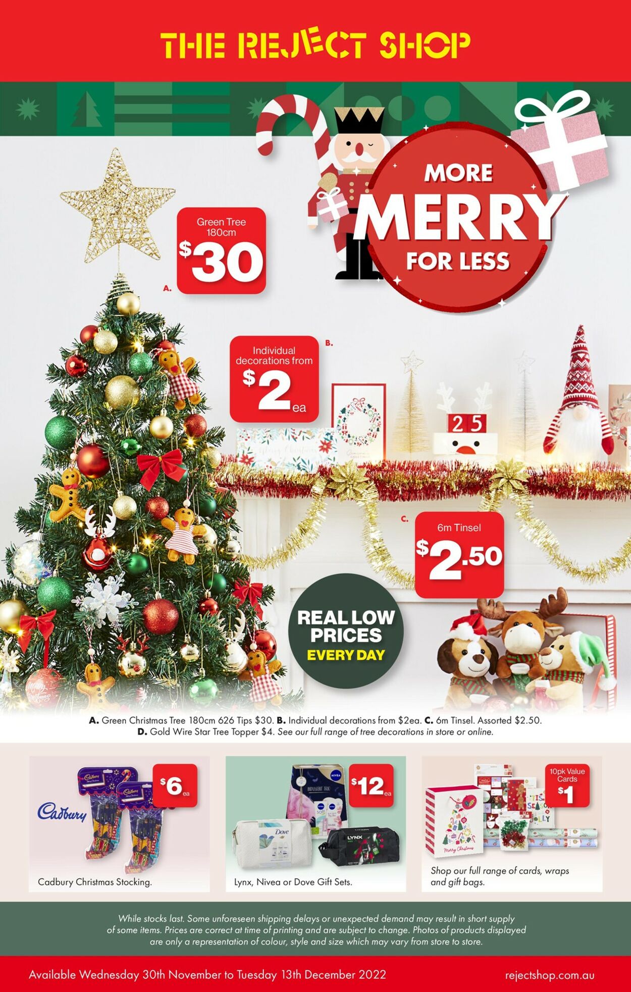 The Reject Shop Catalogue from 30/11/2022