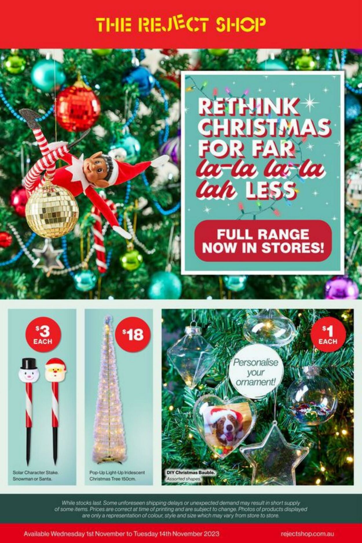 The Reject Shop Catalogue from 06/11/2023
