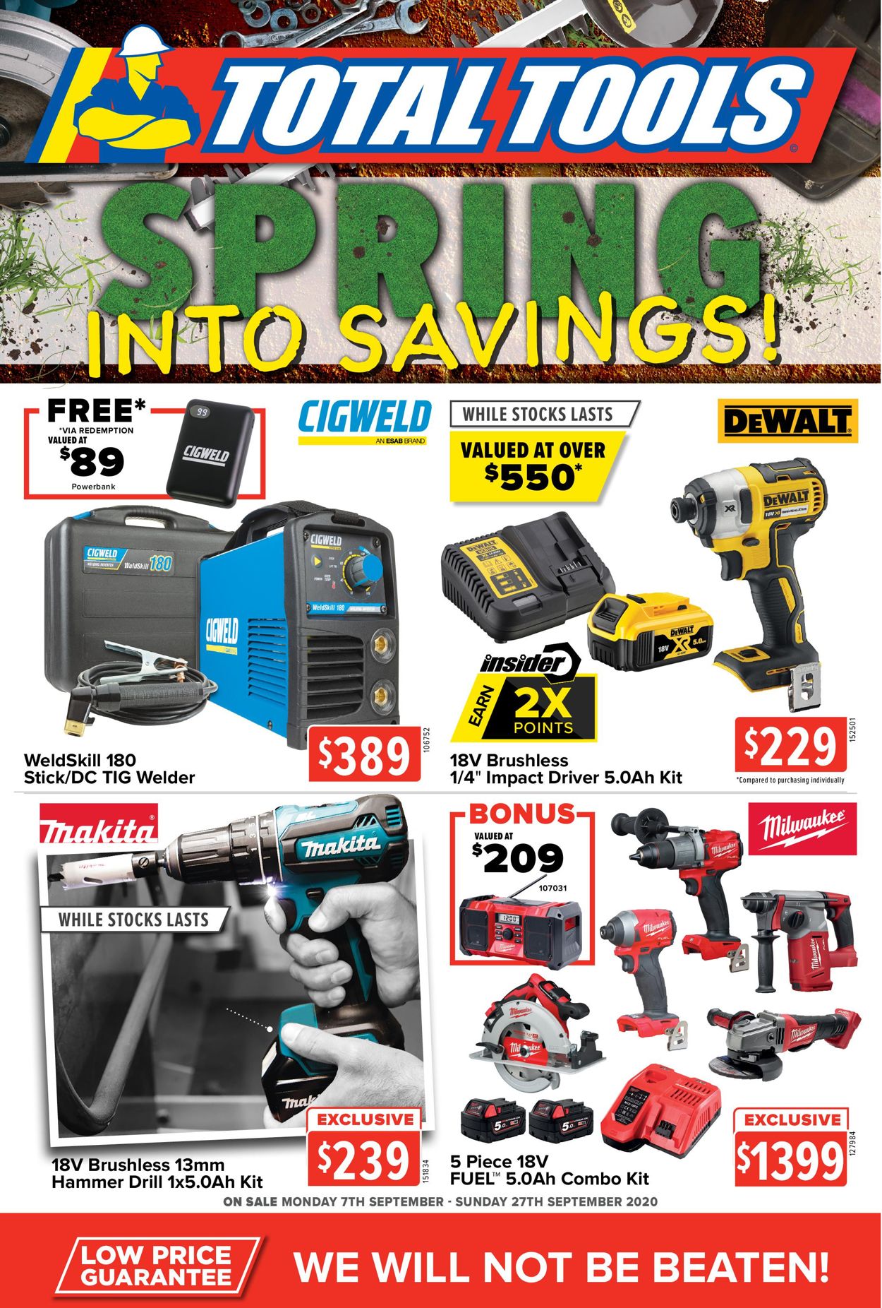 Total Tools Catalogue from 07/09/2020
