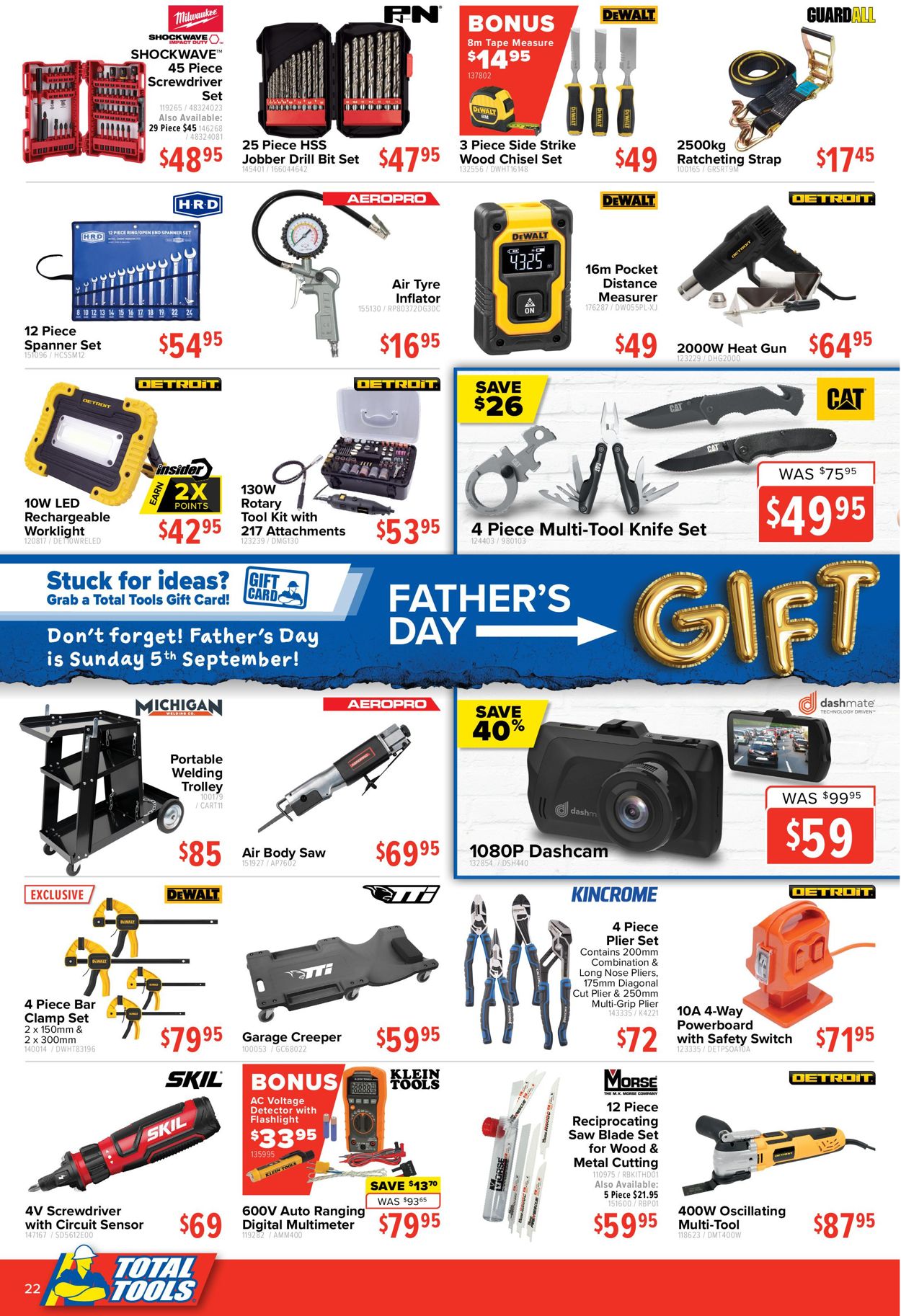 Total Tools Catalogue from 16/08/2021