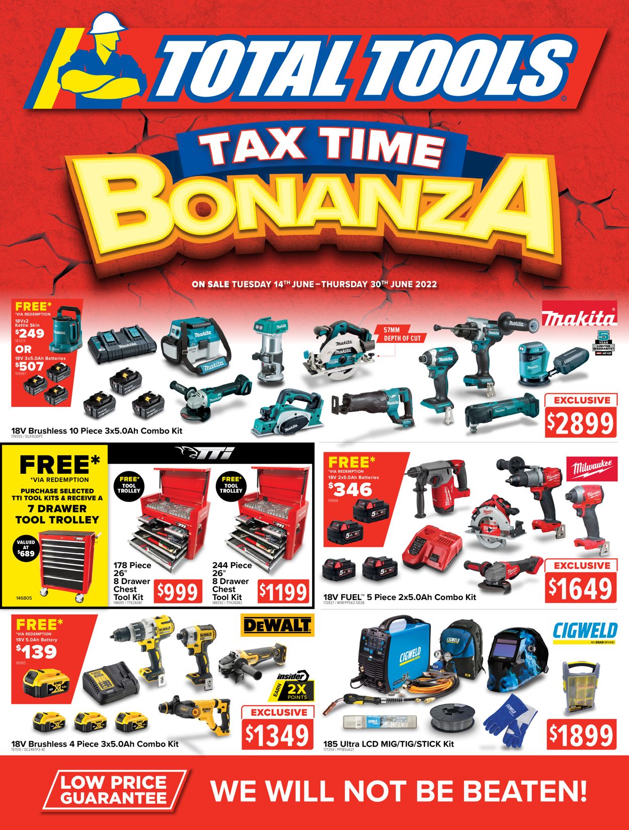 Total Tools Catalogue from 14/06/2022