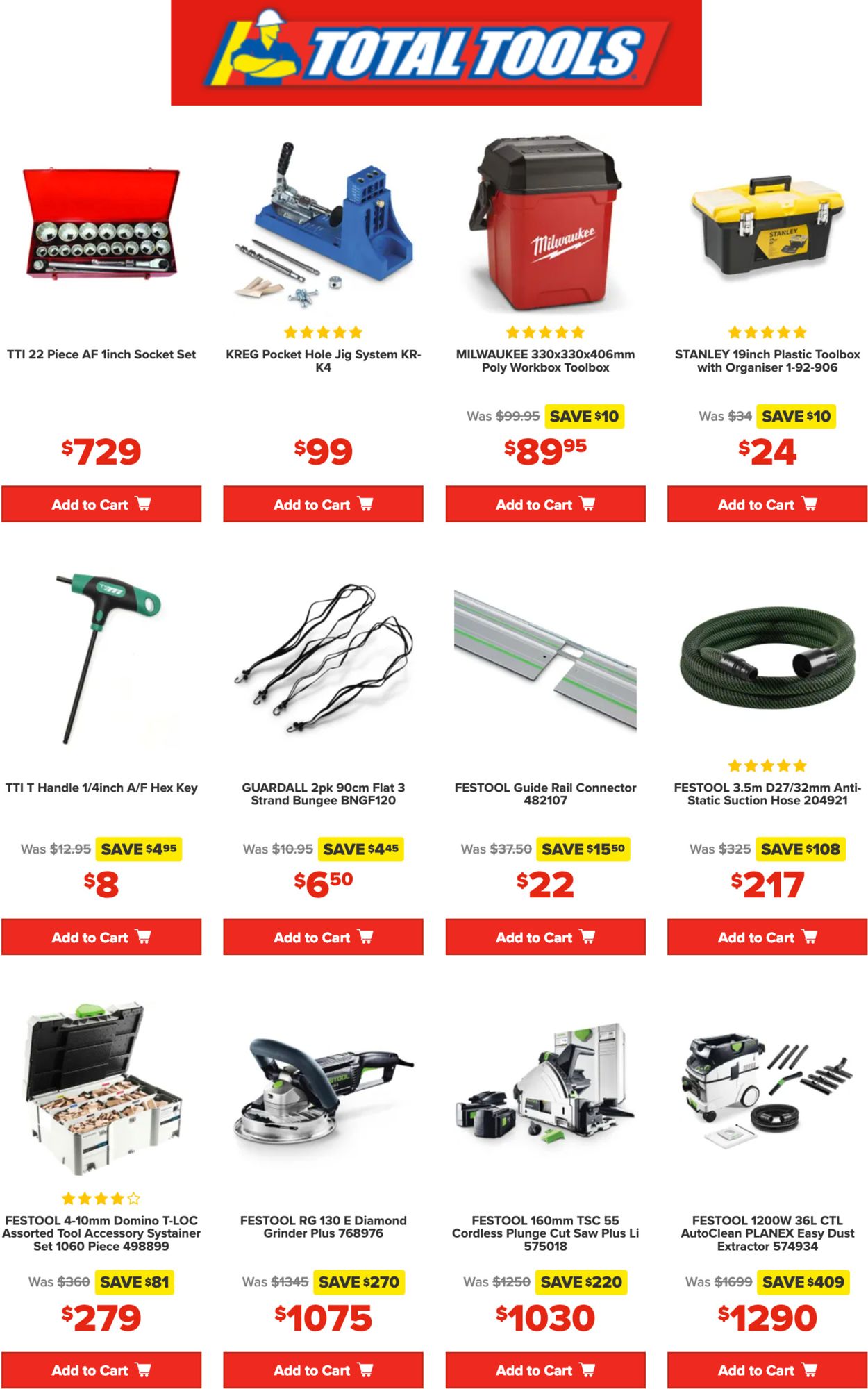 Total Tools Catalogue from 14/07/2022