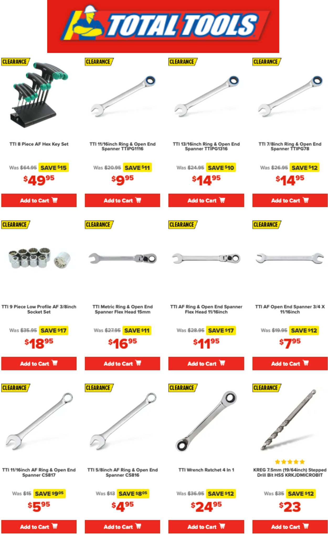 Total Tools Catalogue from 12/10/2022