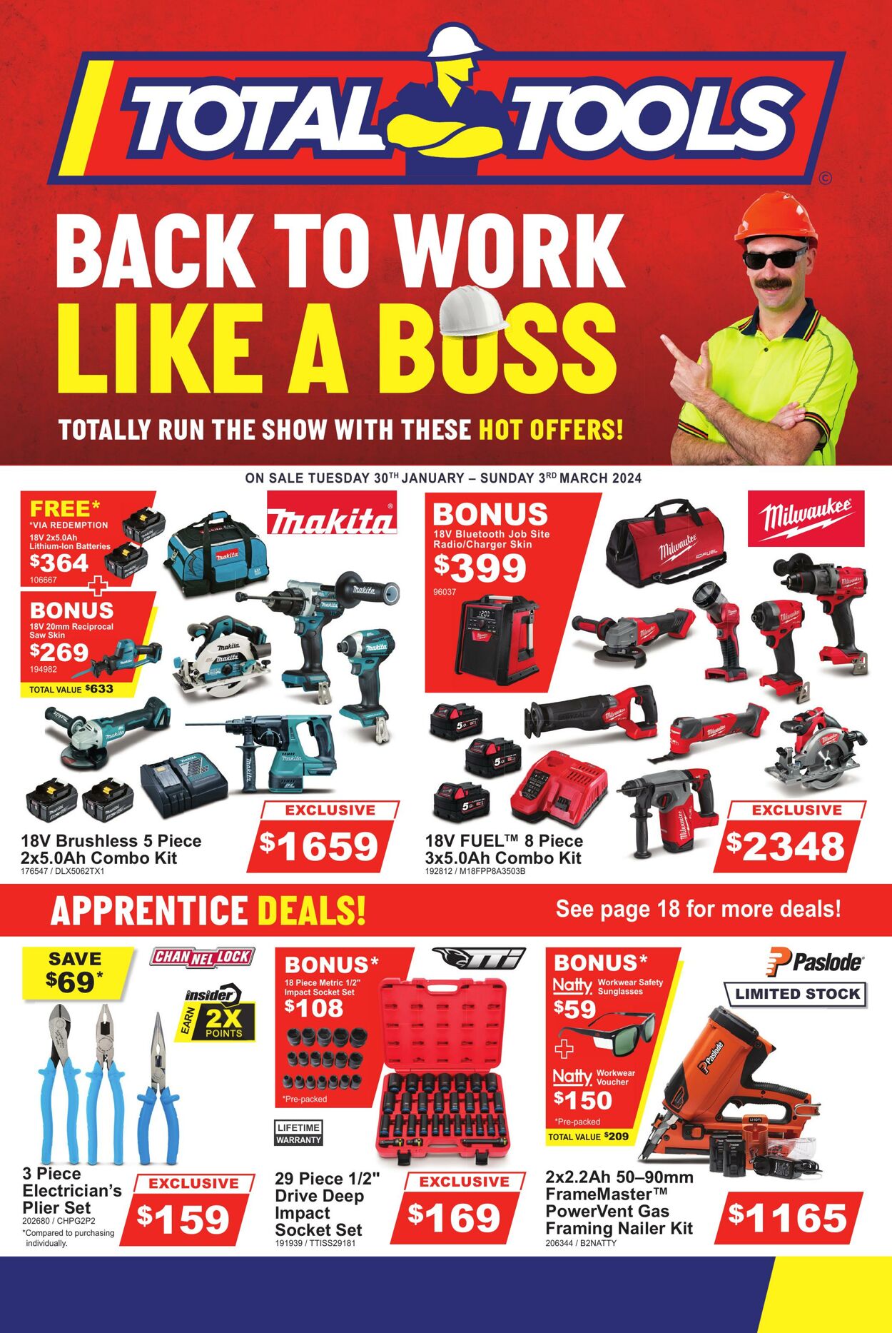 Total Tools Catalogue from 30/01/2024