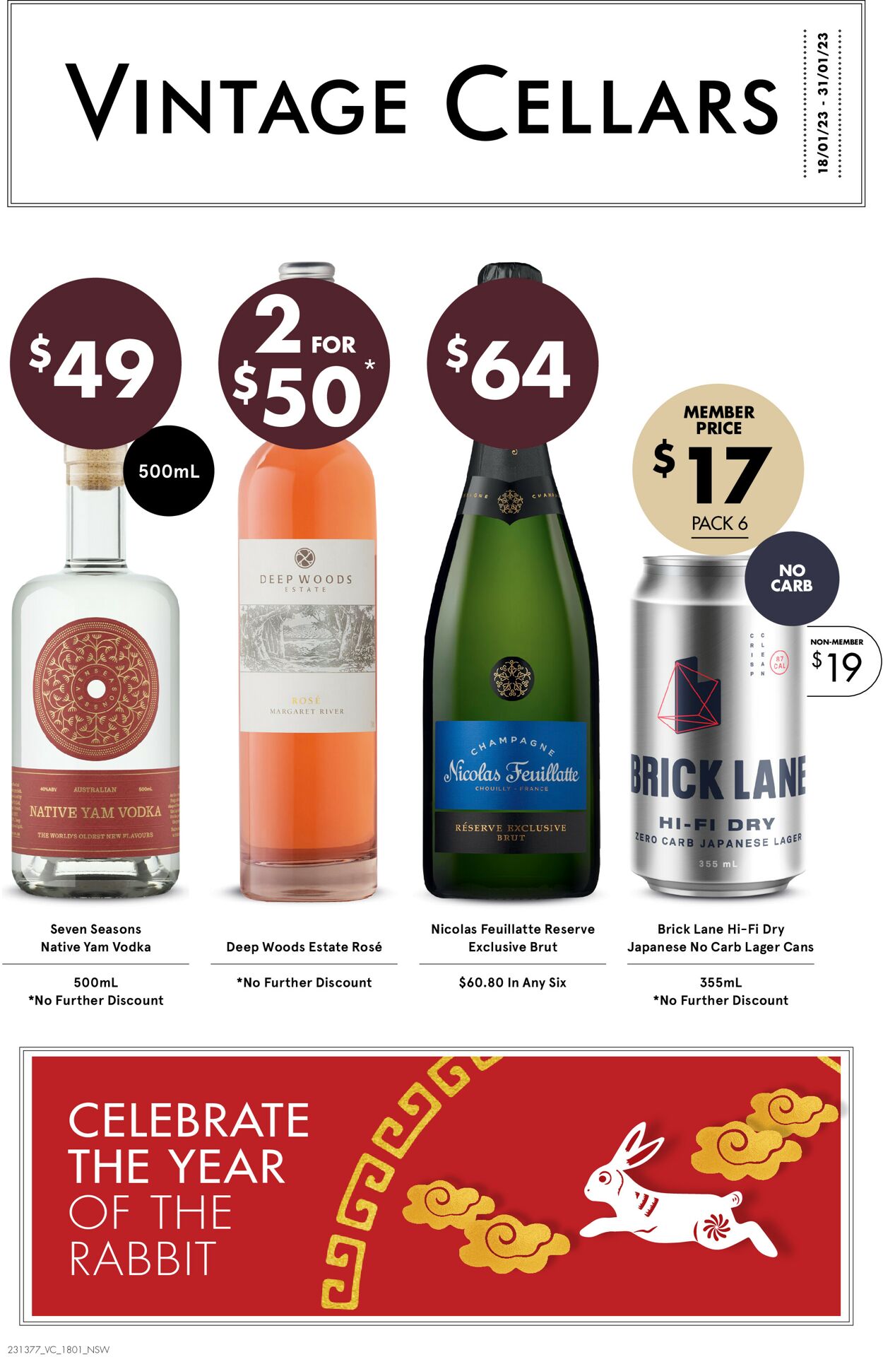 Vintage Cellars Catalogue from 19/01/2023