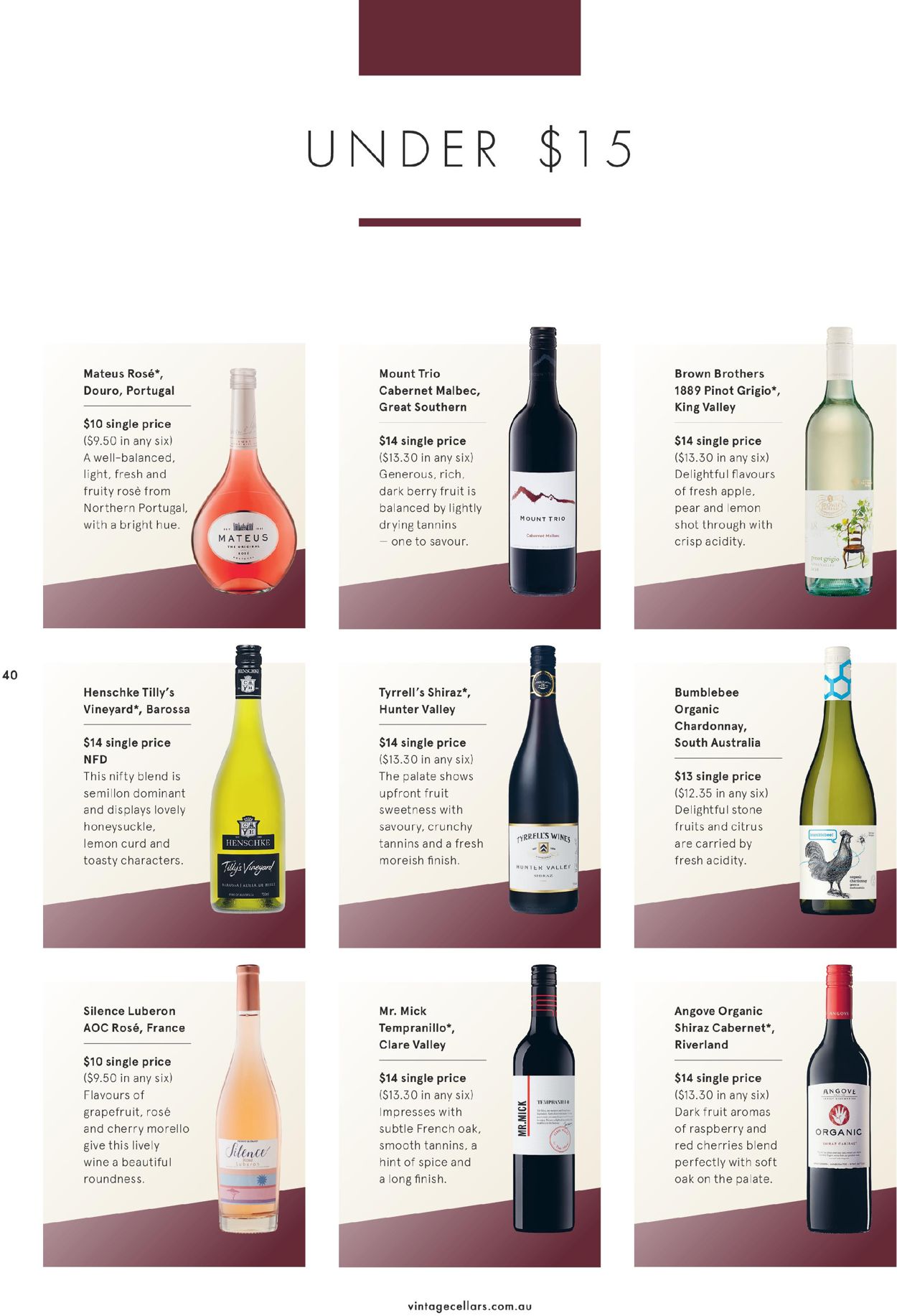 Vintage Cellars Catalogue from 28/04/2021