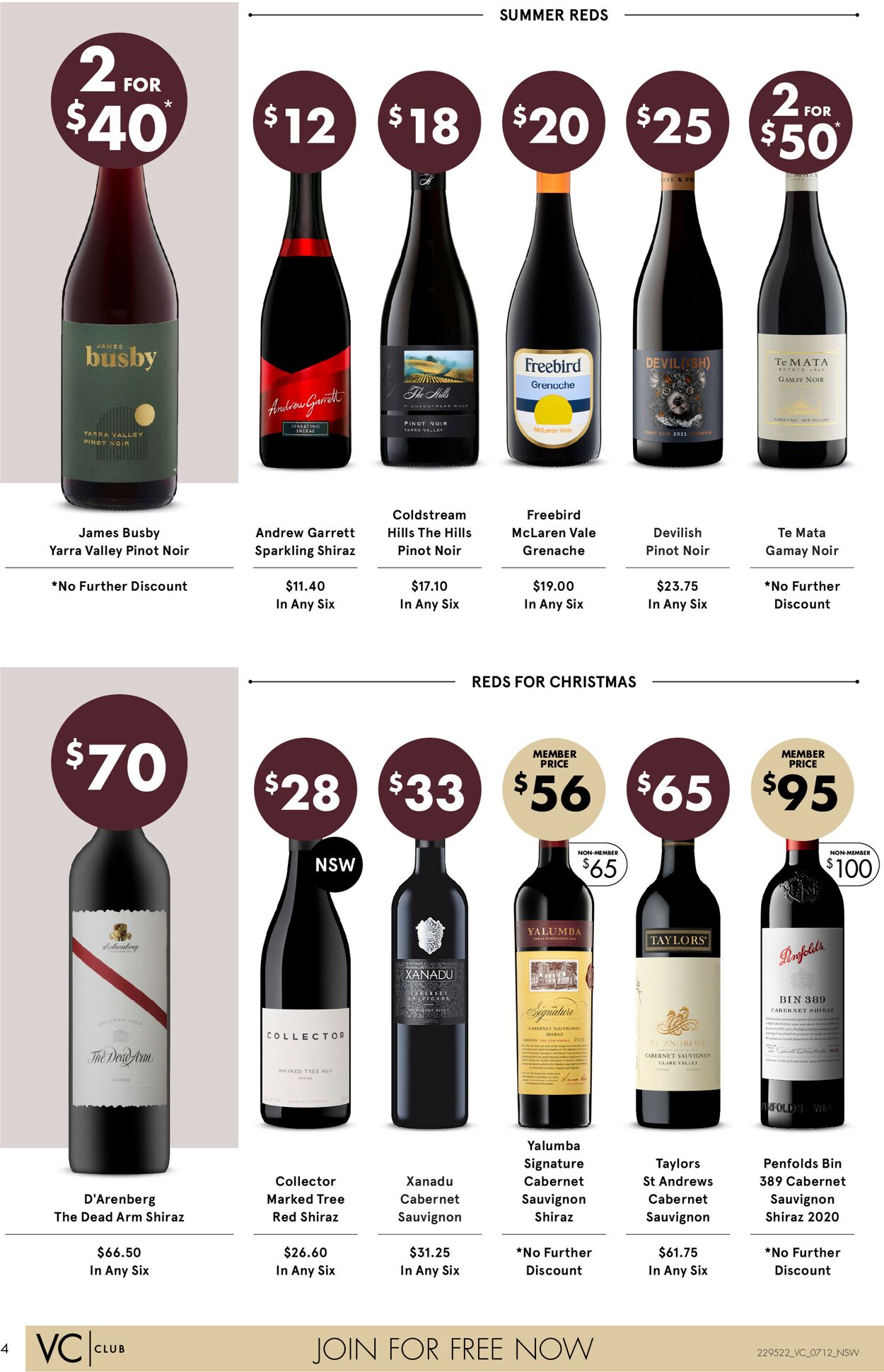 Vintage Cellars Catalogue from 08/12/2022