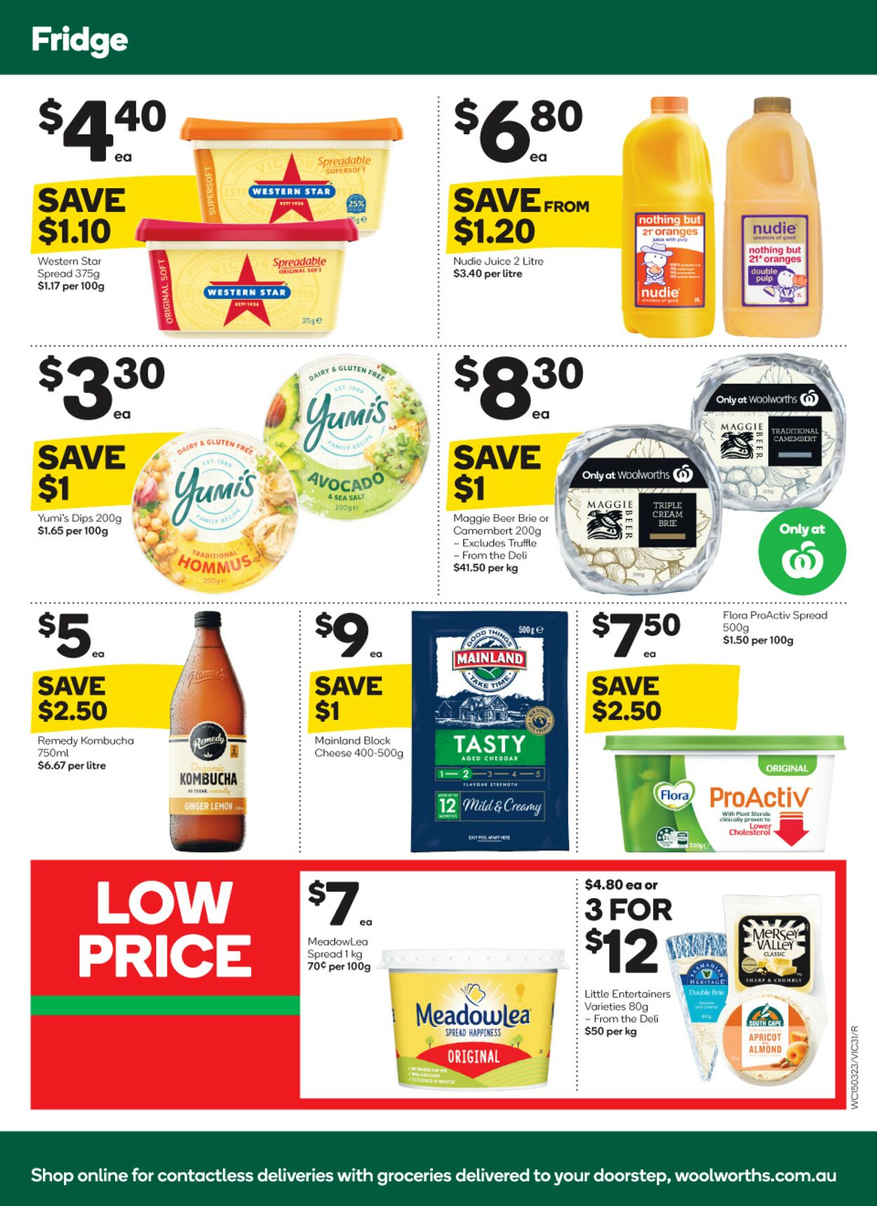 Woolworths Catalogue from 15/03/2023