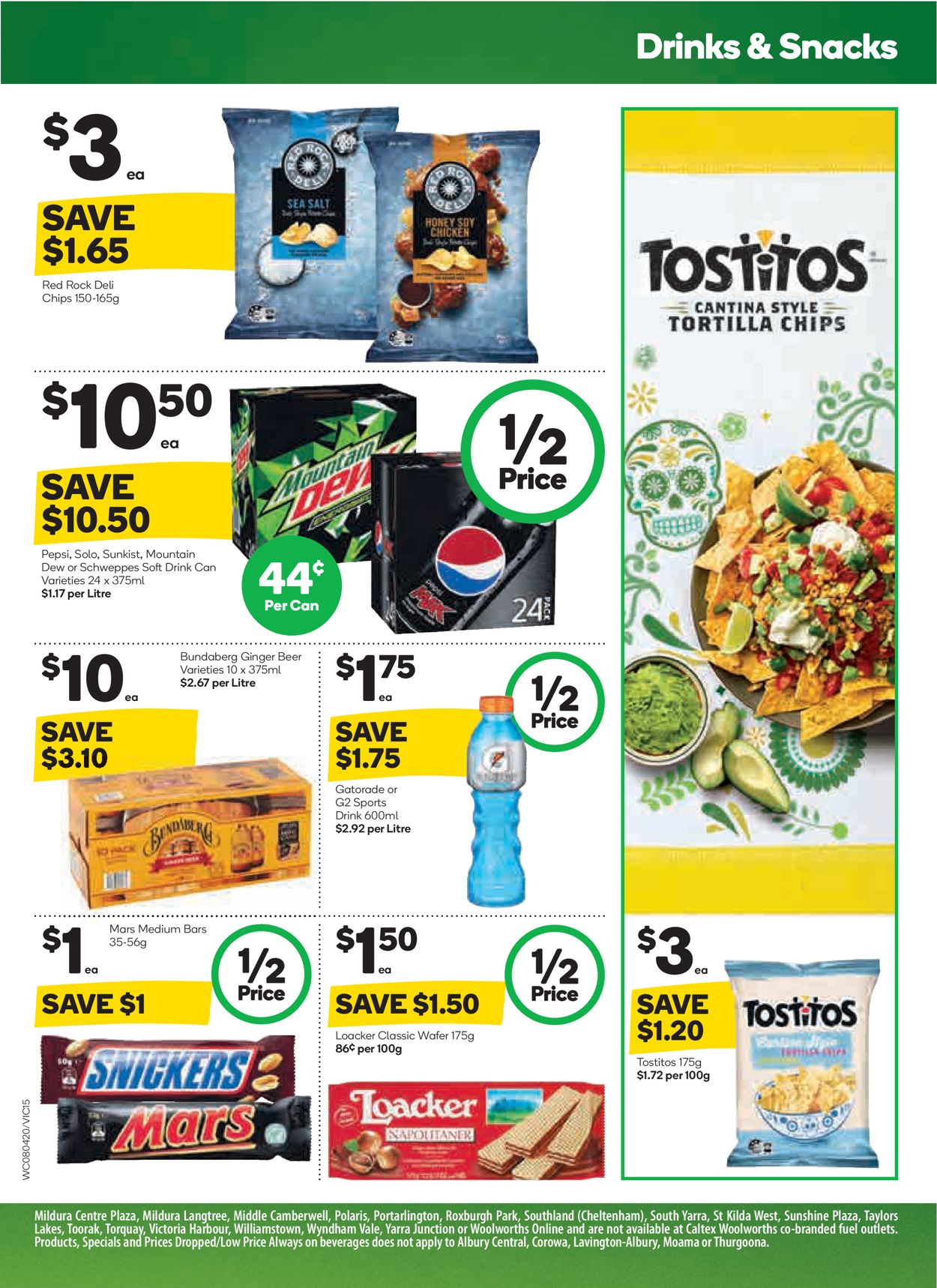 Woolworths Catalogue from 08/04/2020