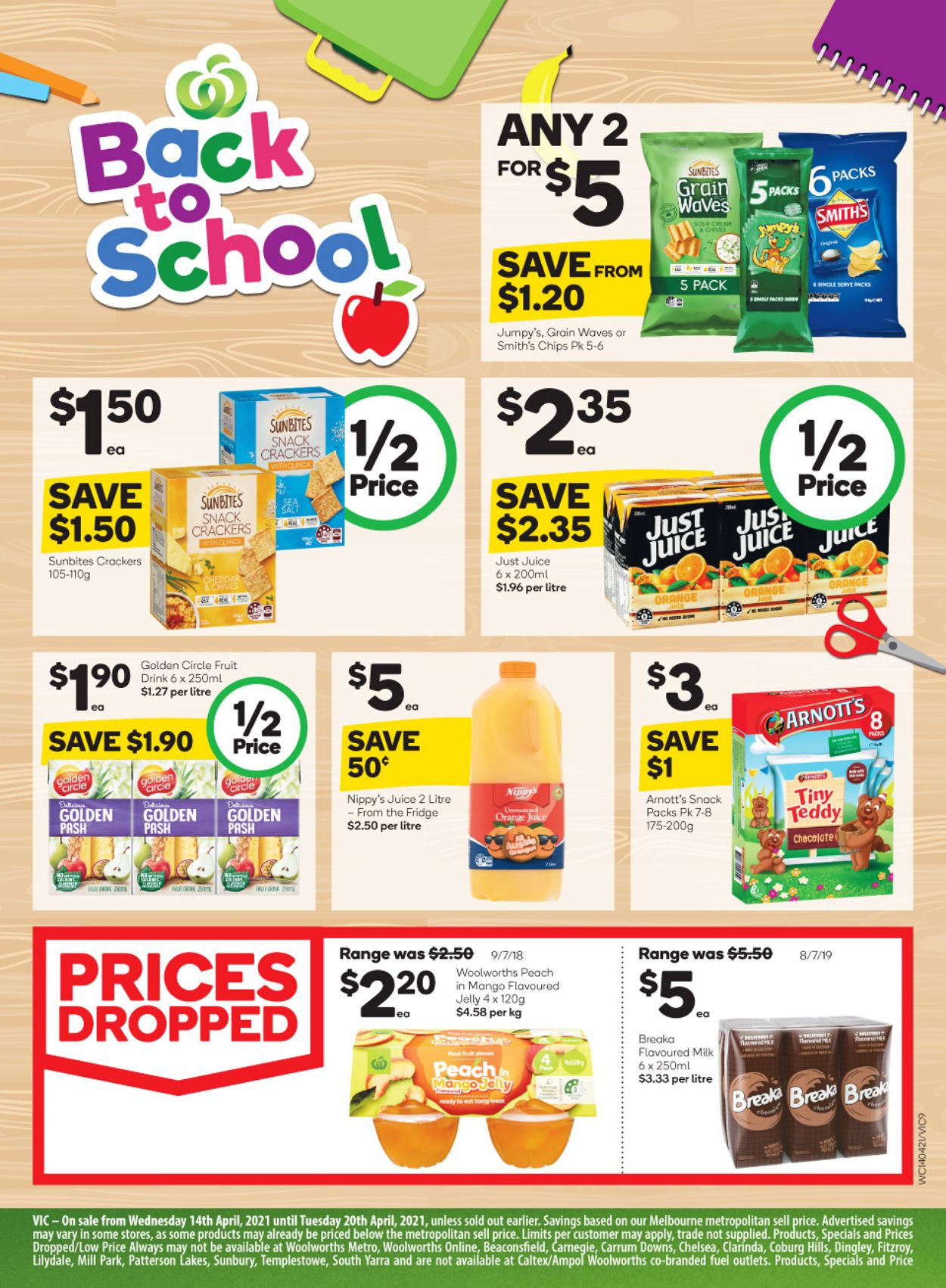 Woolworths Catalogue from 14/04/2021
