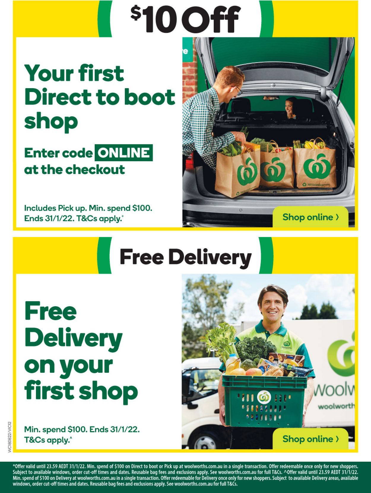 Woolworths Catalogue from 18/08/2021
