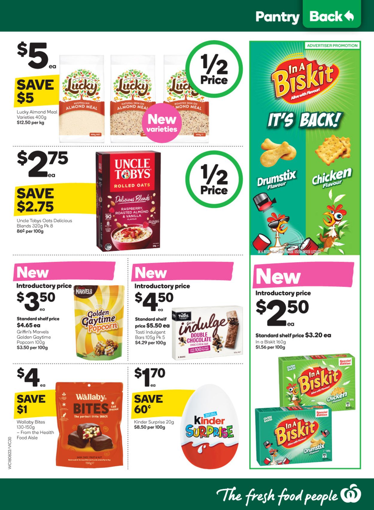 Woolworths Catalogue from 18/08/2021