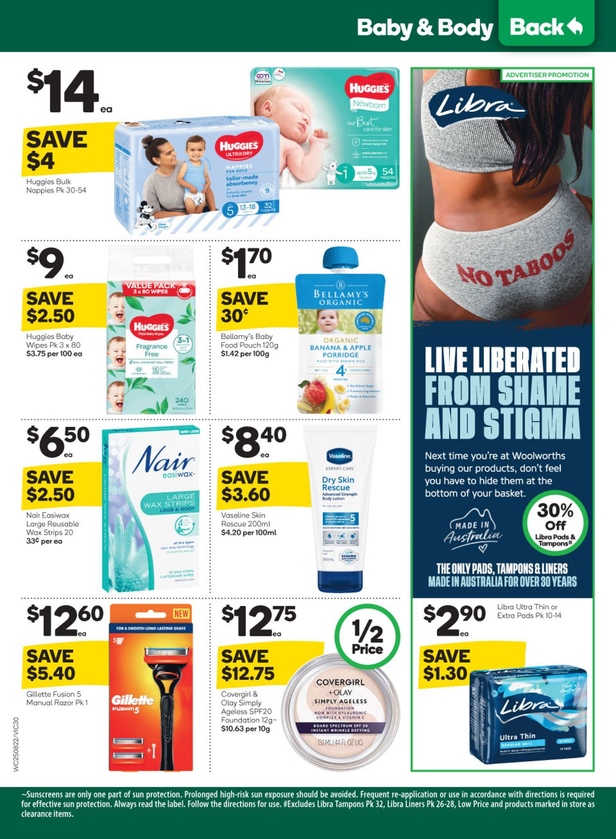 Woolworths Catalogue from 25/08/2021