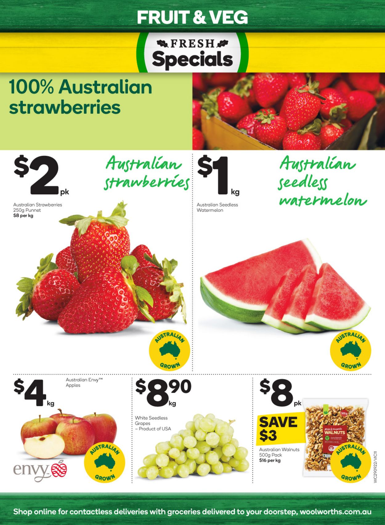 Woolworths Catalogue from 29/09/2021