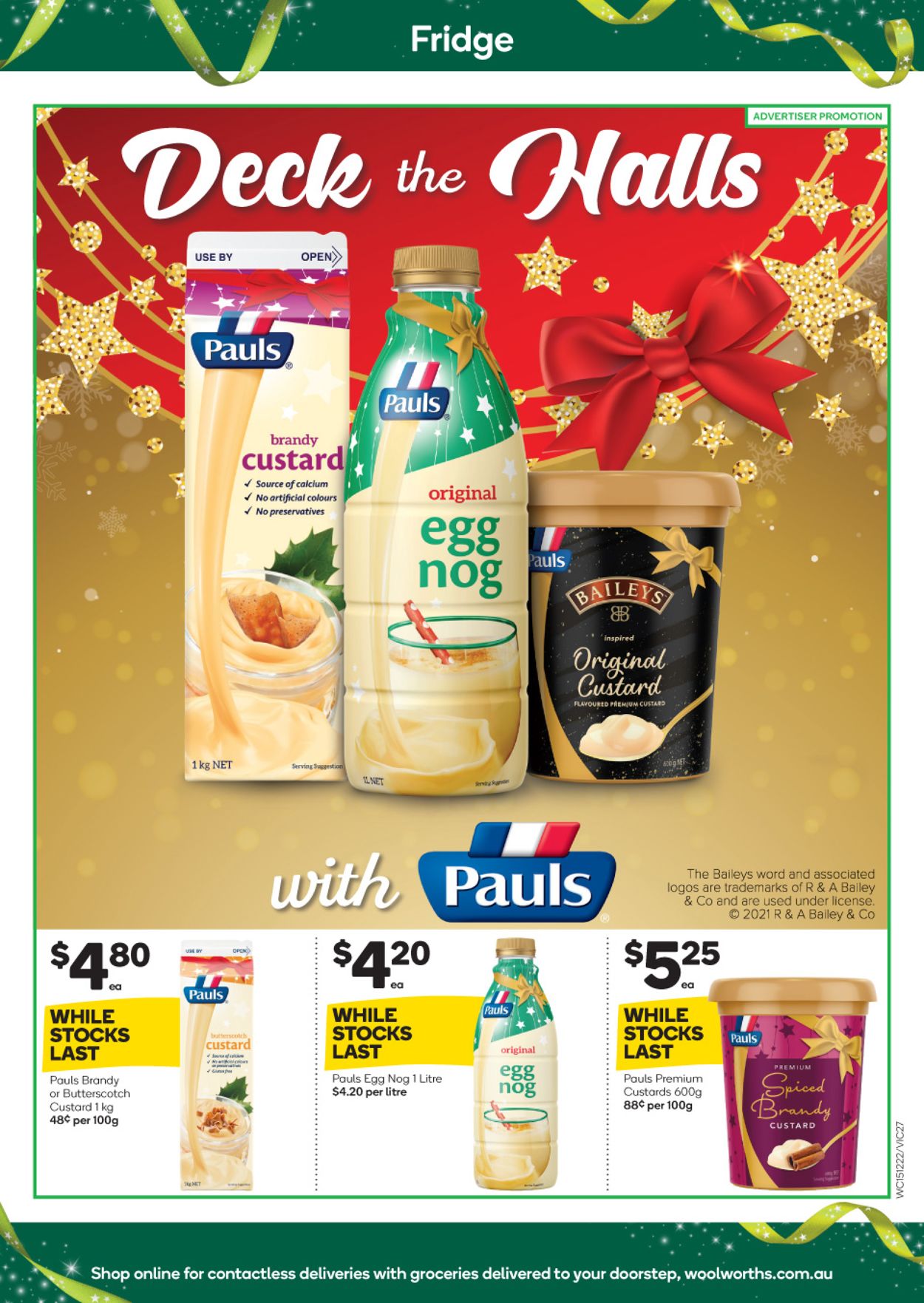 Woolworths Catalogue from 15/12/2021