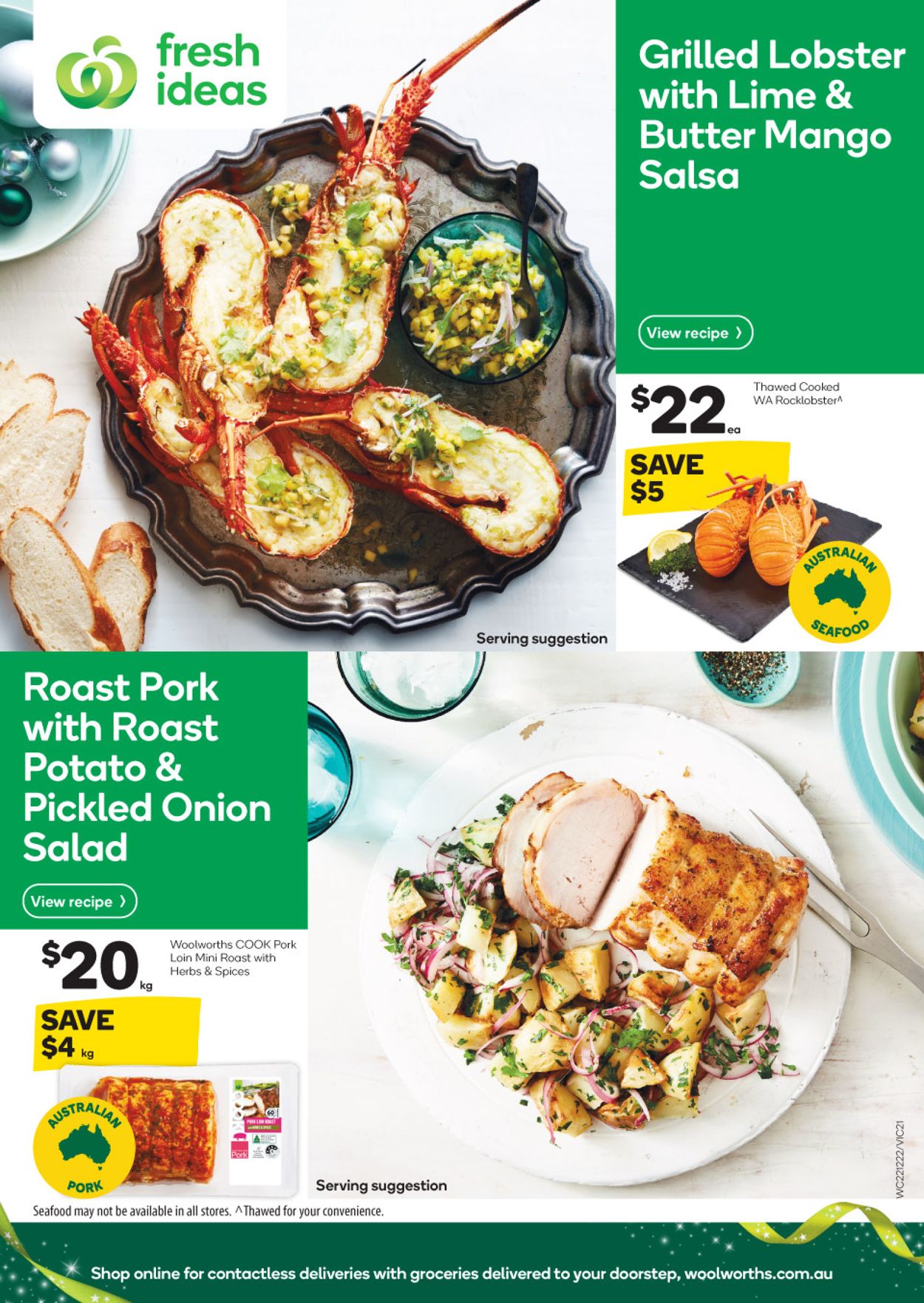 Woolworths Catalogue from 22/12/2021