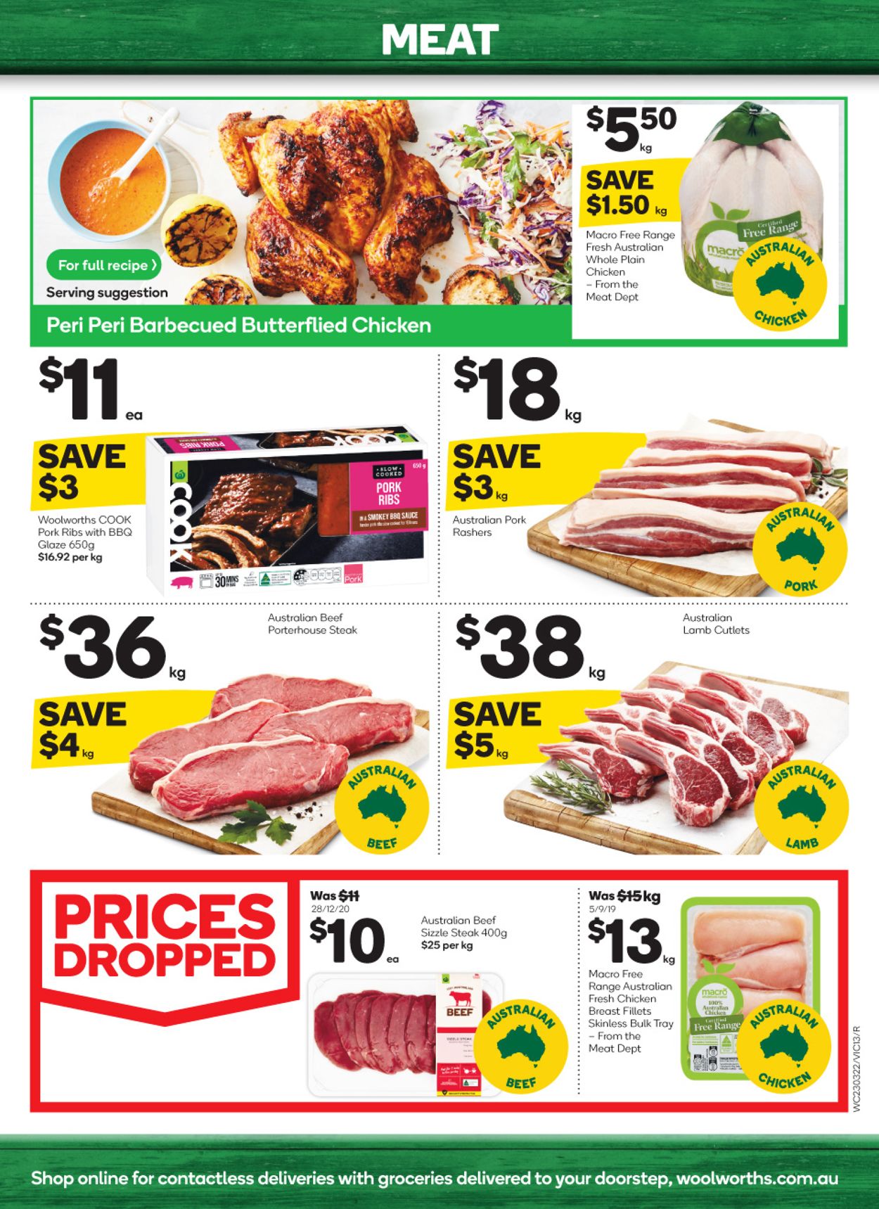 Woolworths Catalogue from 23/03/2022