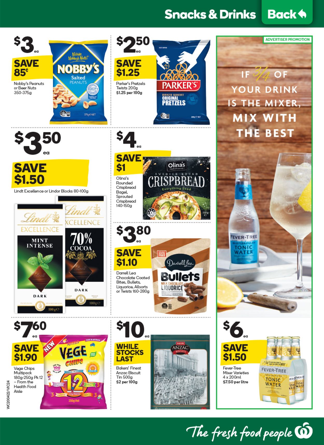 Woolworths Catalogue from 20/04/2022