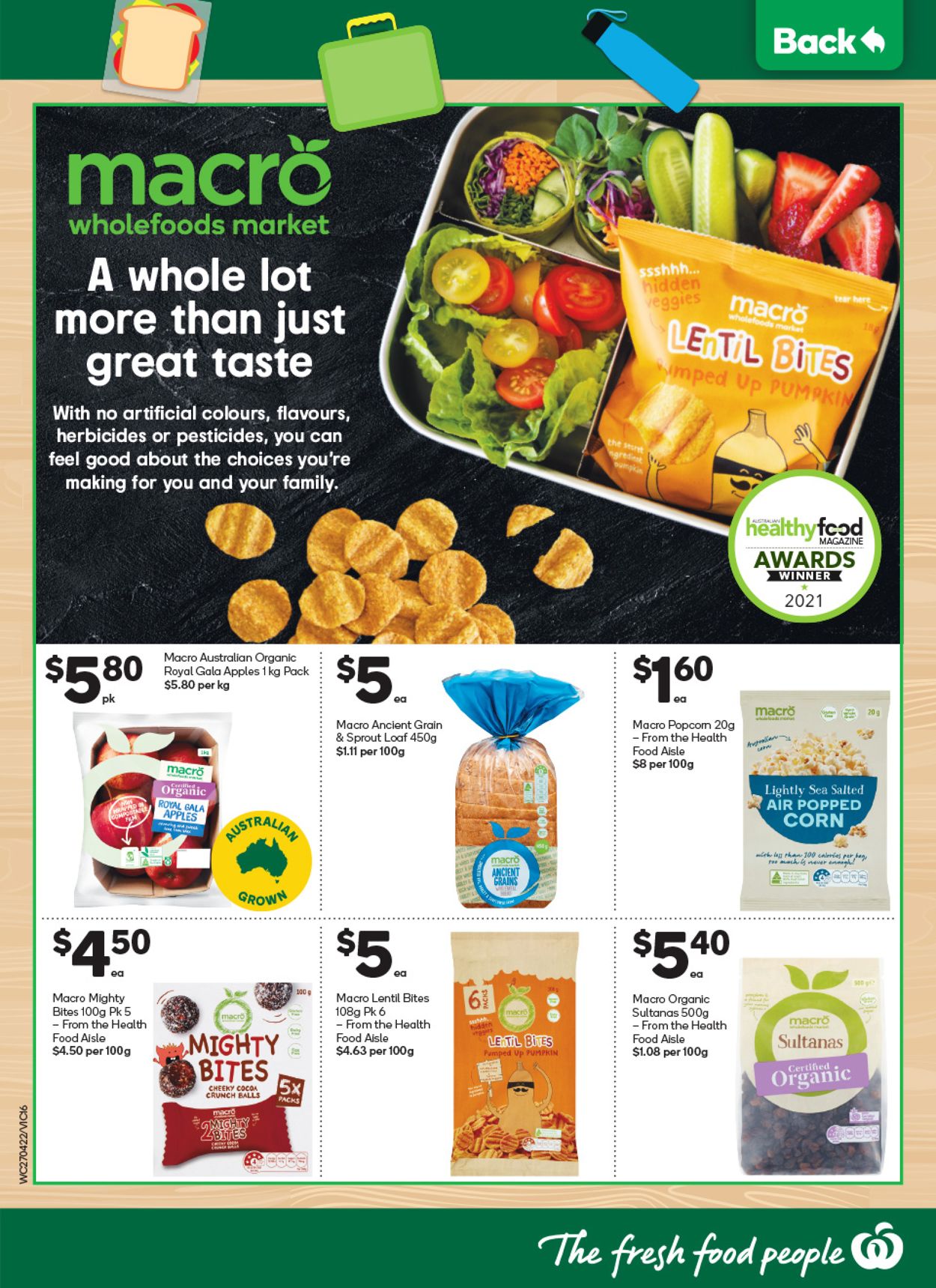 Woolworths Catalogue from 27/04/2022